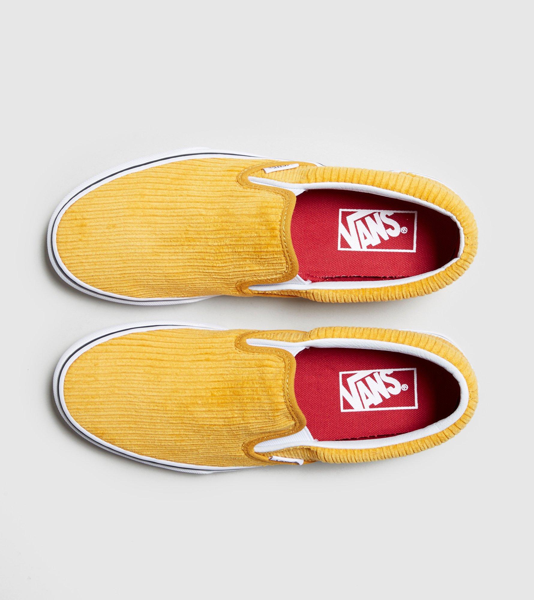 corduroy slip on vans