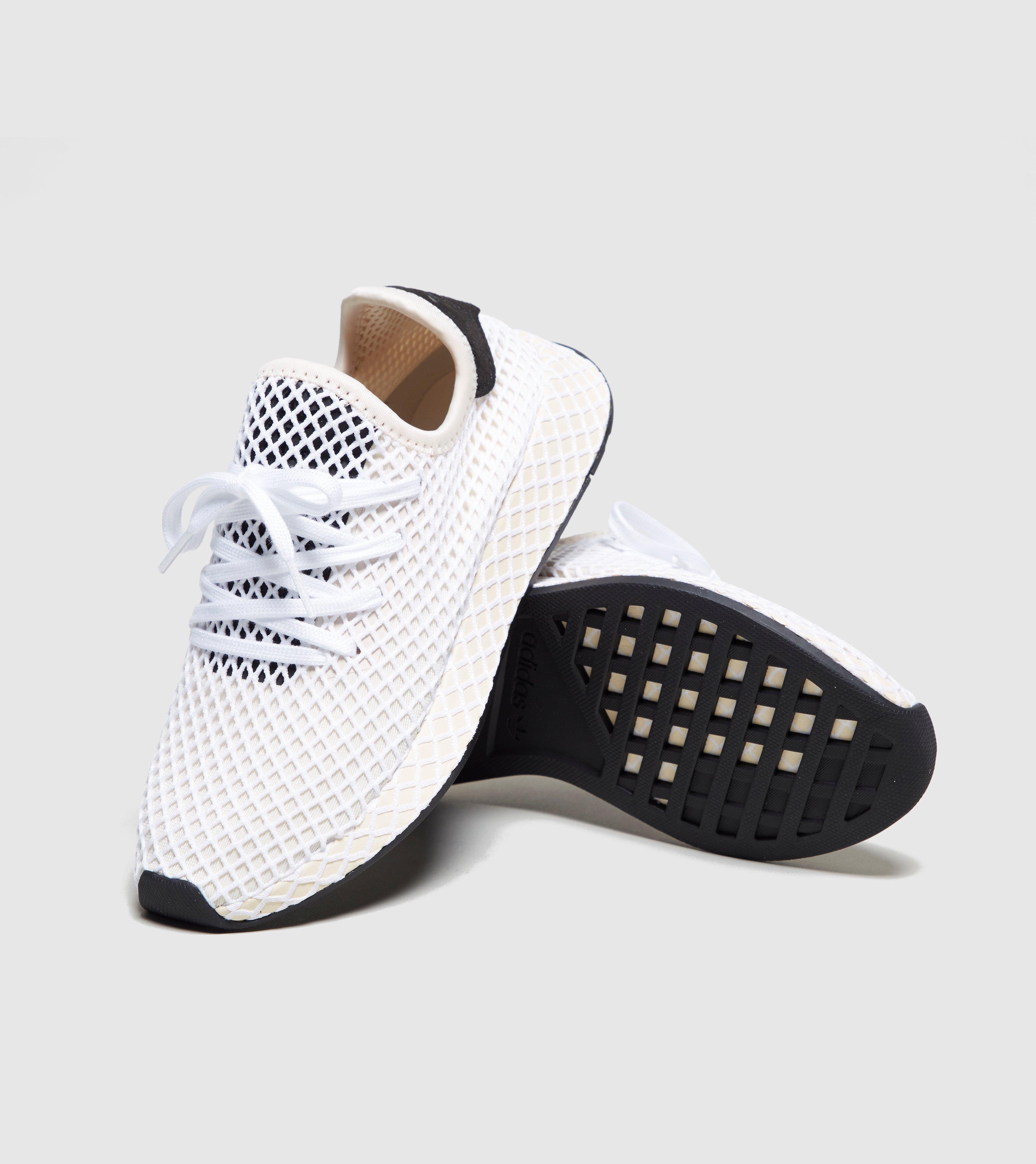 Buy adidas deerupt white and black> OFF-51%