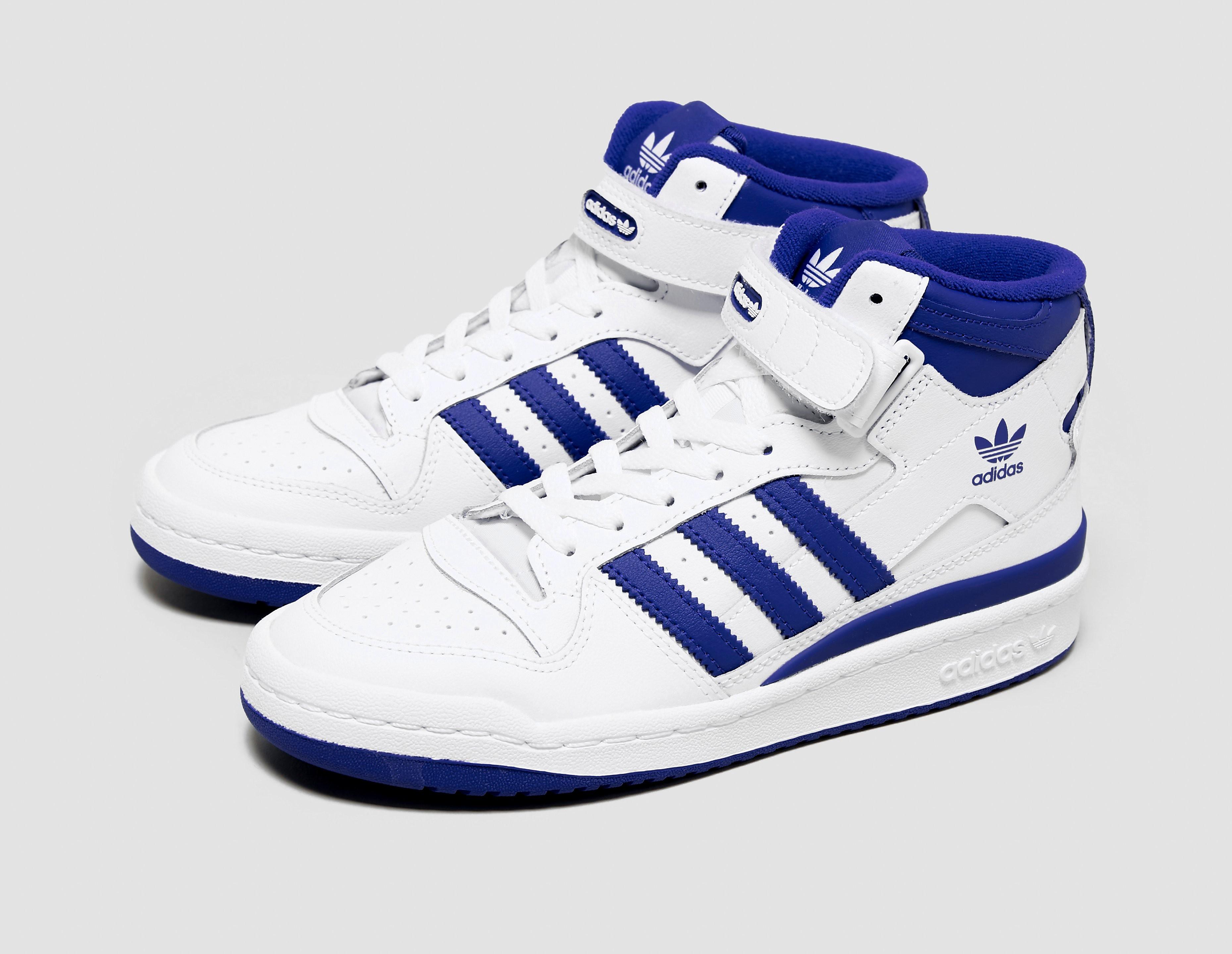 adidas Originals Forum Mid in het Blauw - Lyst
