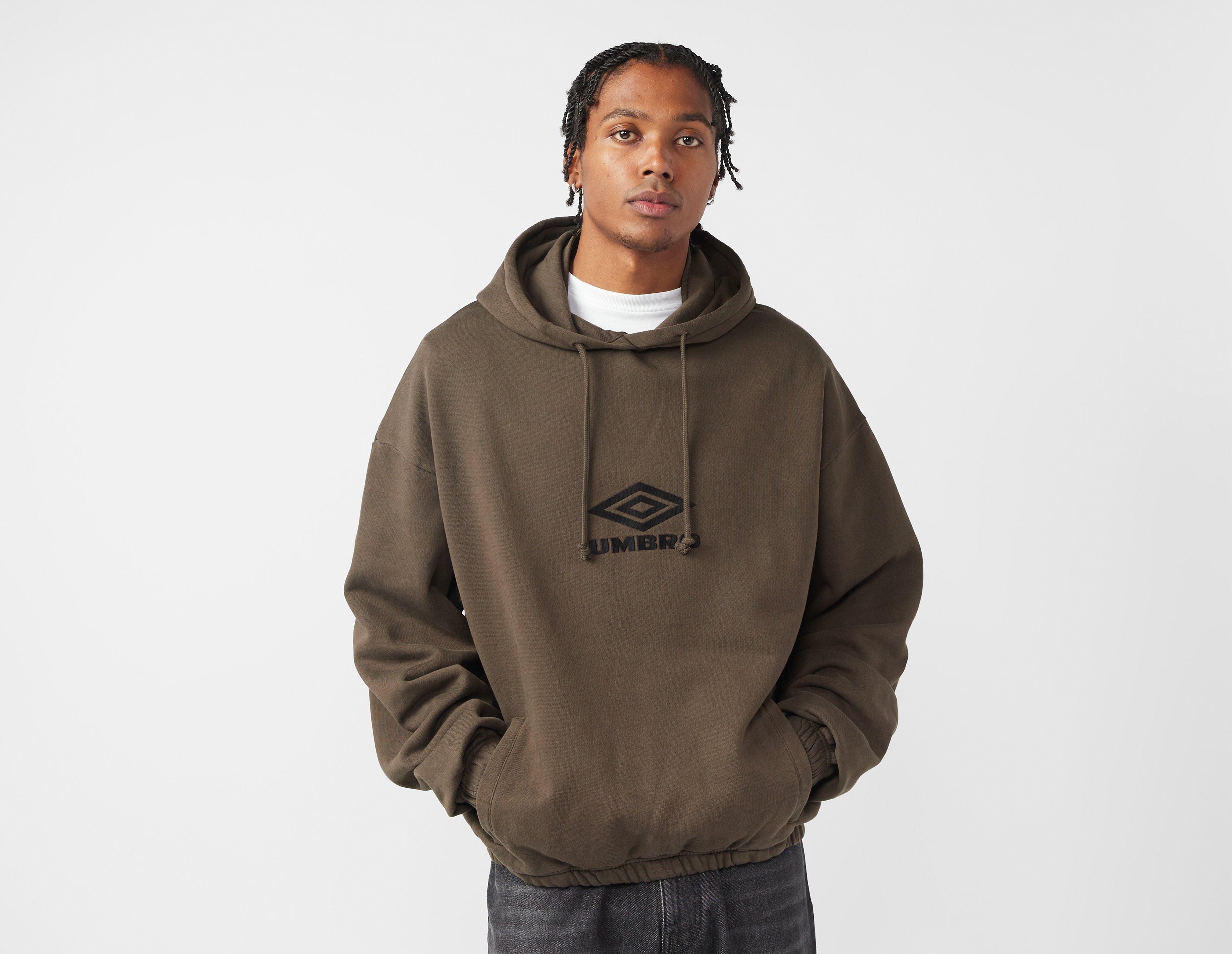Umbro Masked Logo Hoodie in Brown for Men | Lyst UK