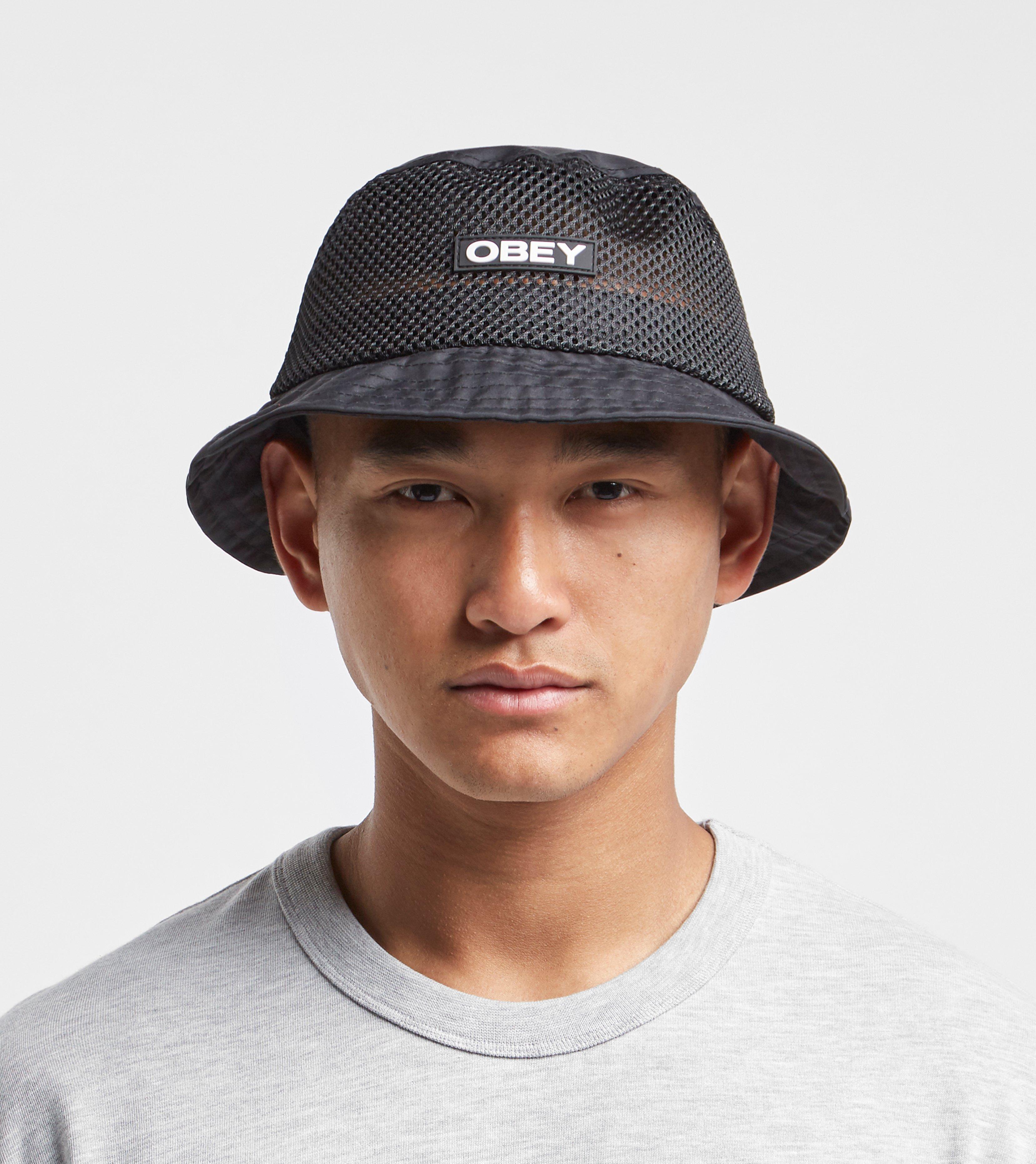 Obey Mens Jumbled Bucket Hat