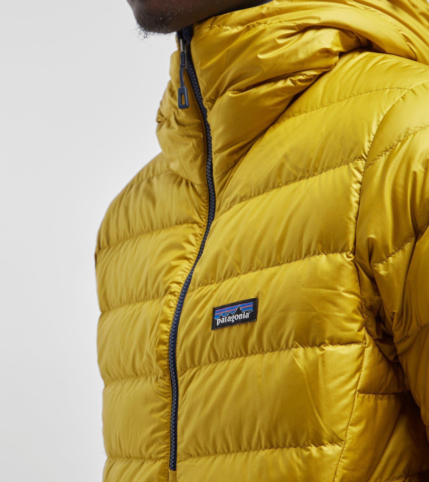 Patagonia Synthetic Down Sweater Hoody Pullover in Yellow for Men Lyst