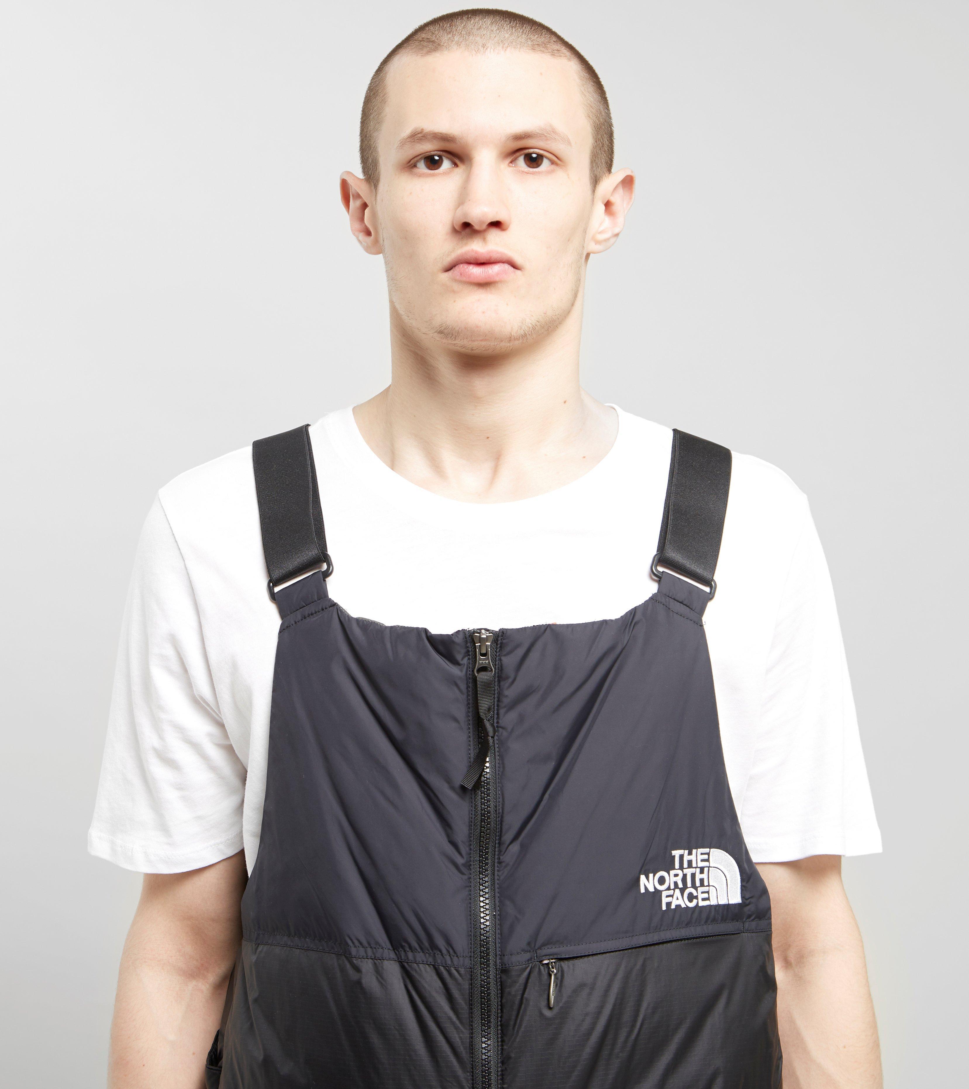 The North Face Goose Nuptse Bib in Black for Men - Lyst