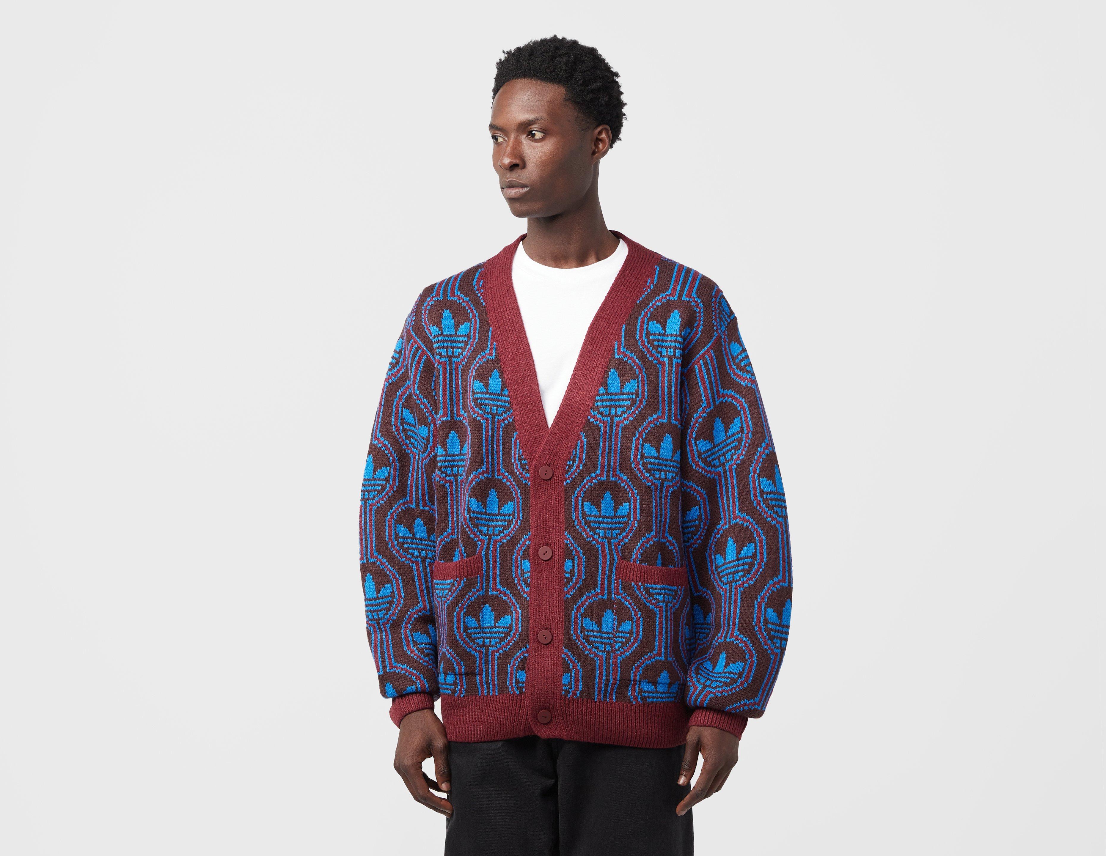 adidas Originals 70s Club Cardigan in Blue for Men | Lyst UK