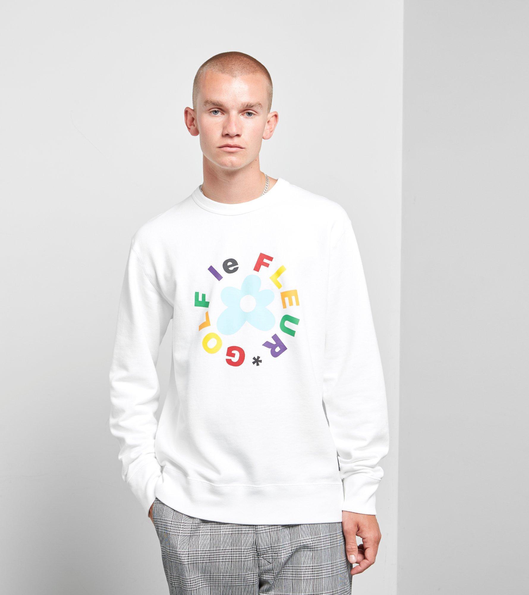 Converse Cotton X Tyler Golf Le Fleur Crew Sweatshirt in Converse Cotton X Tyler Golf Le Fleur Crew Sweatshirt in