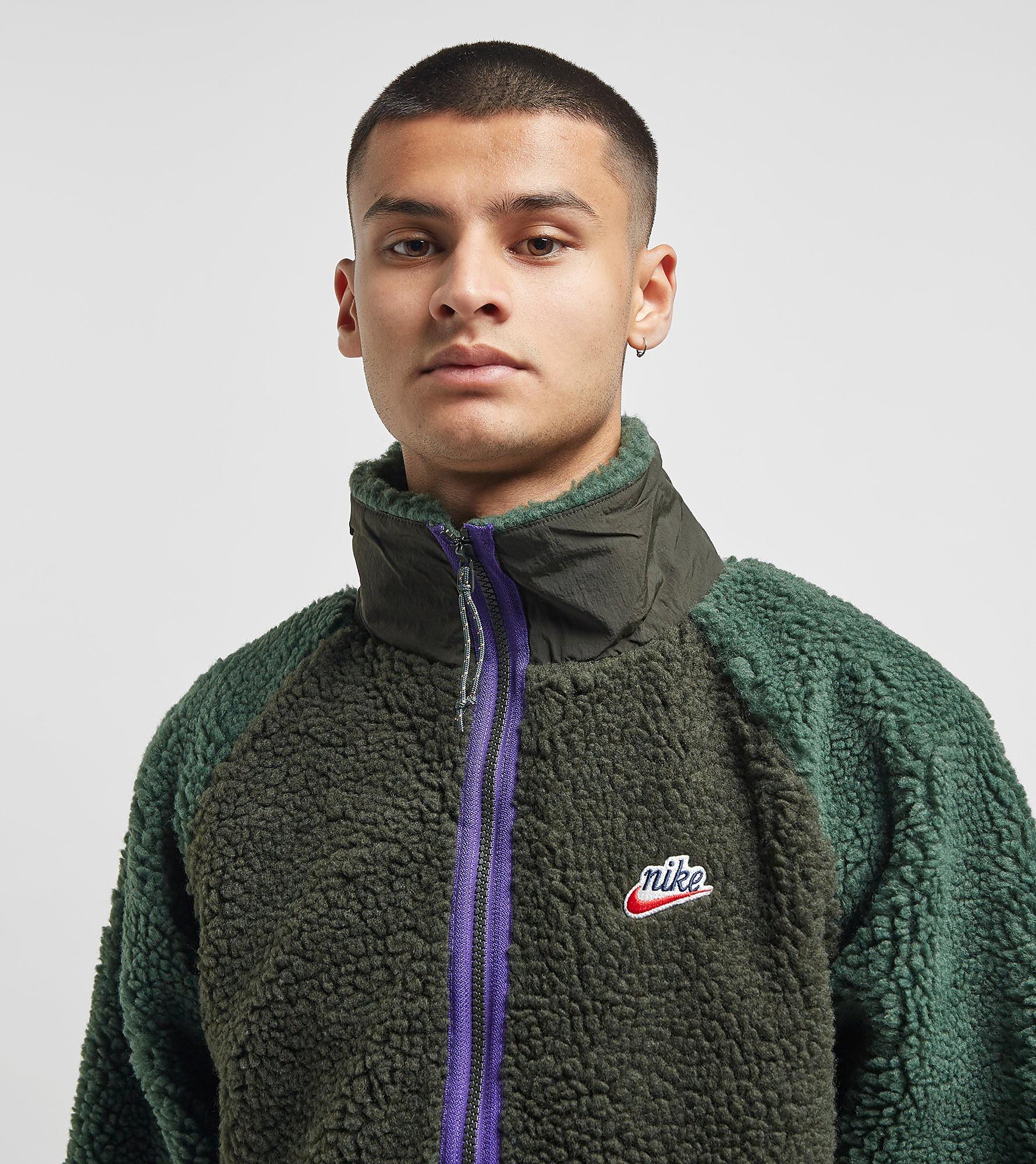 nike green sherpa