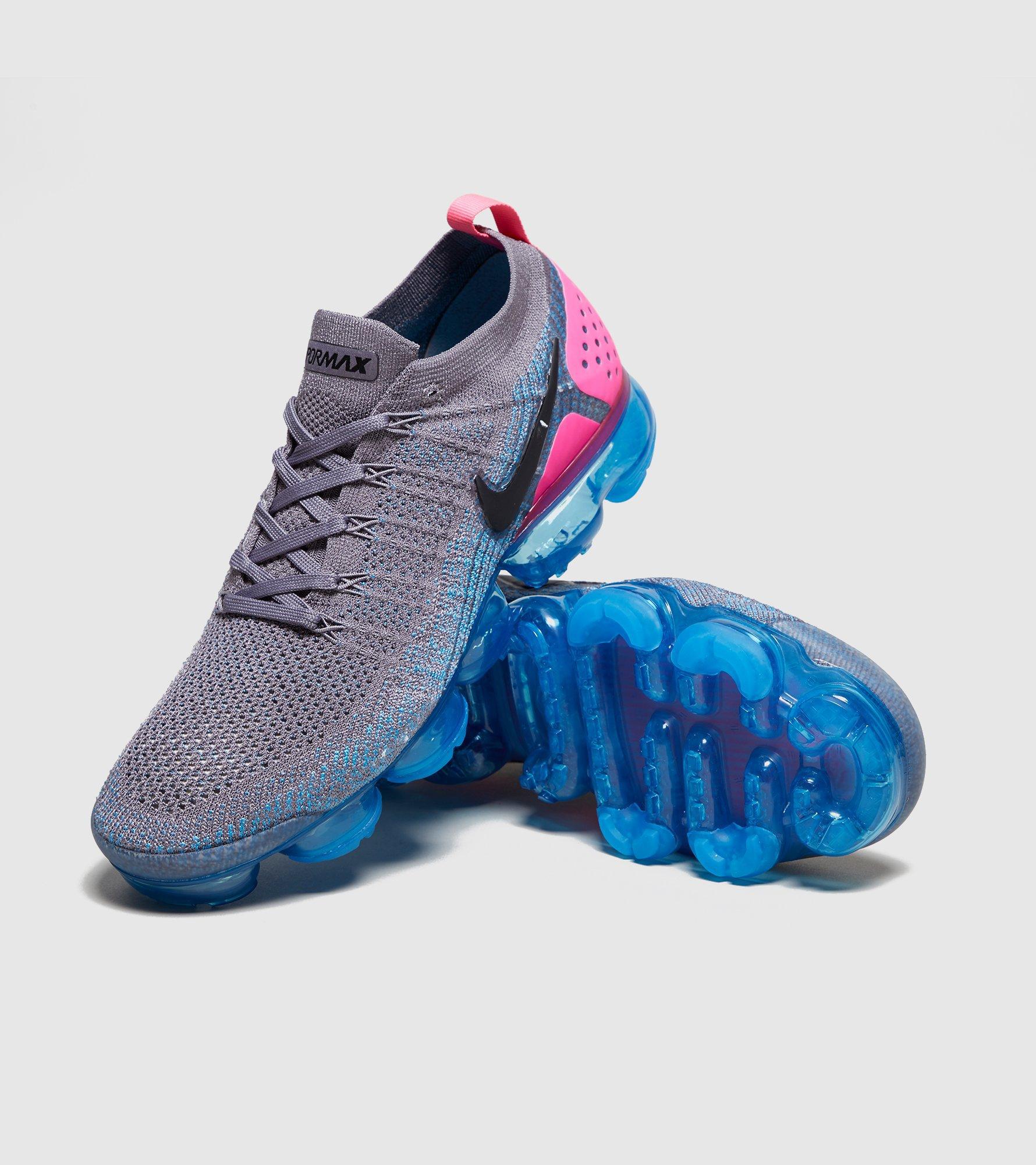 vapormax grey blue pink