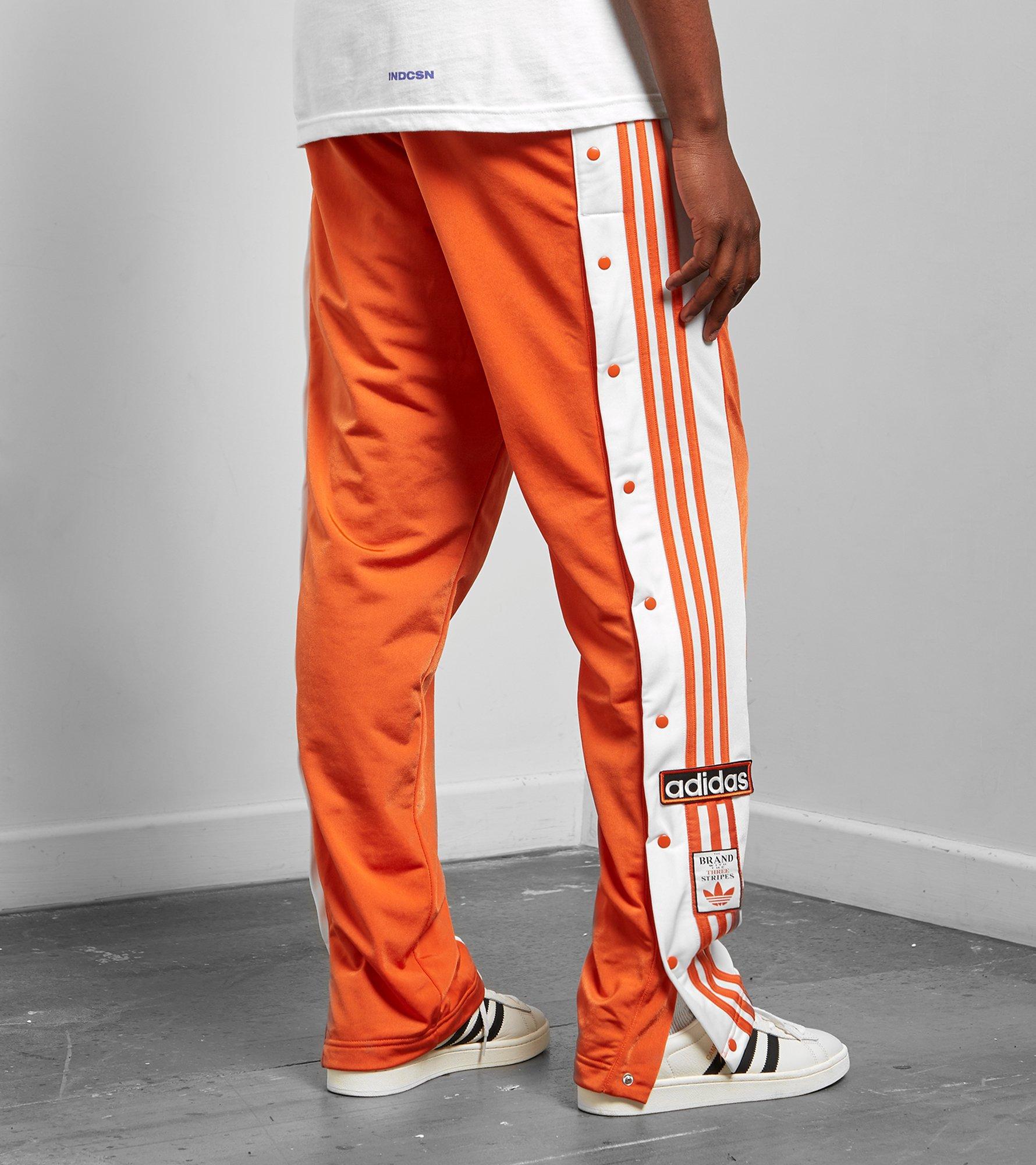 adidas Originals Adibreak Popper Sweatpants In Orange Dh5750 for Men - Lyst