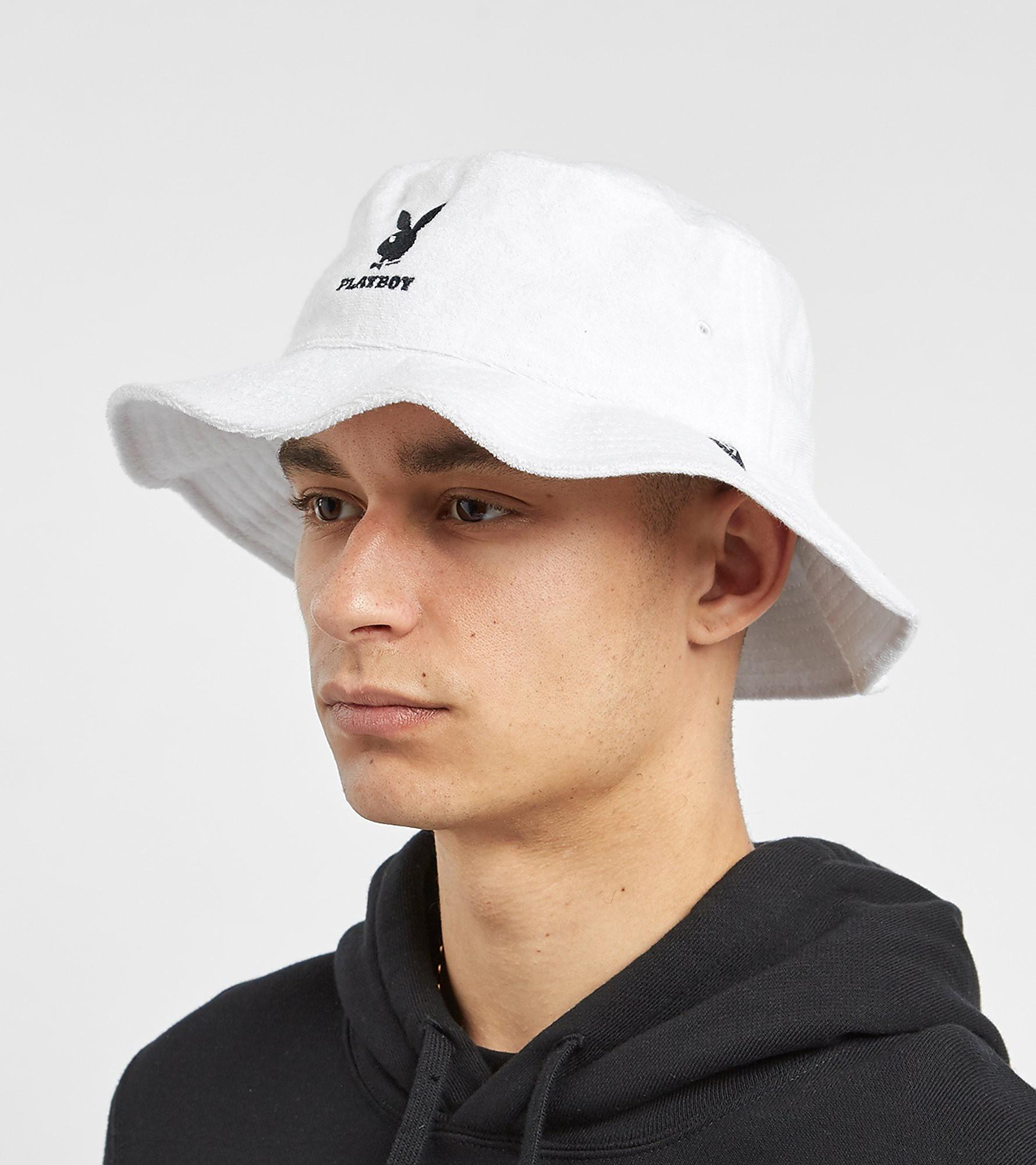 X Playboy Towel Bucket Hat - size 