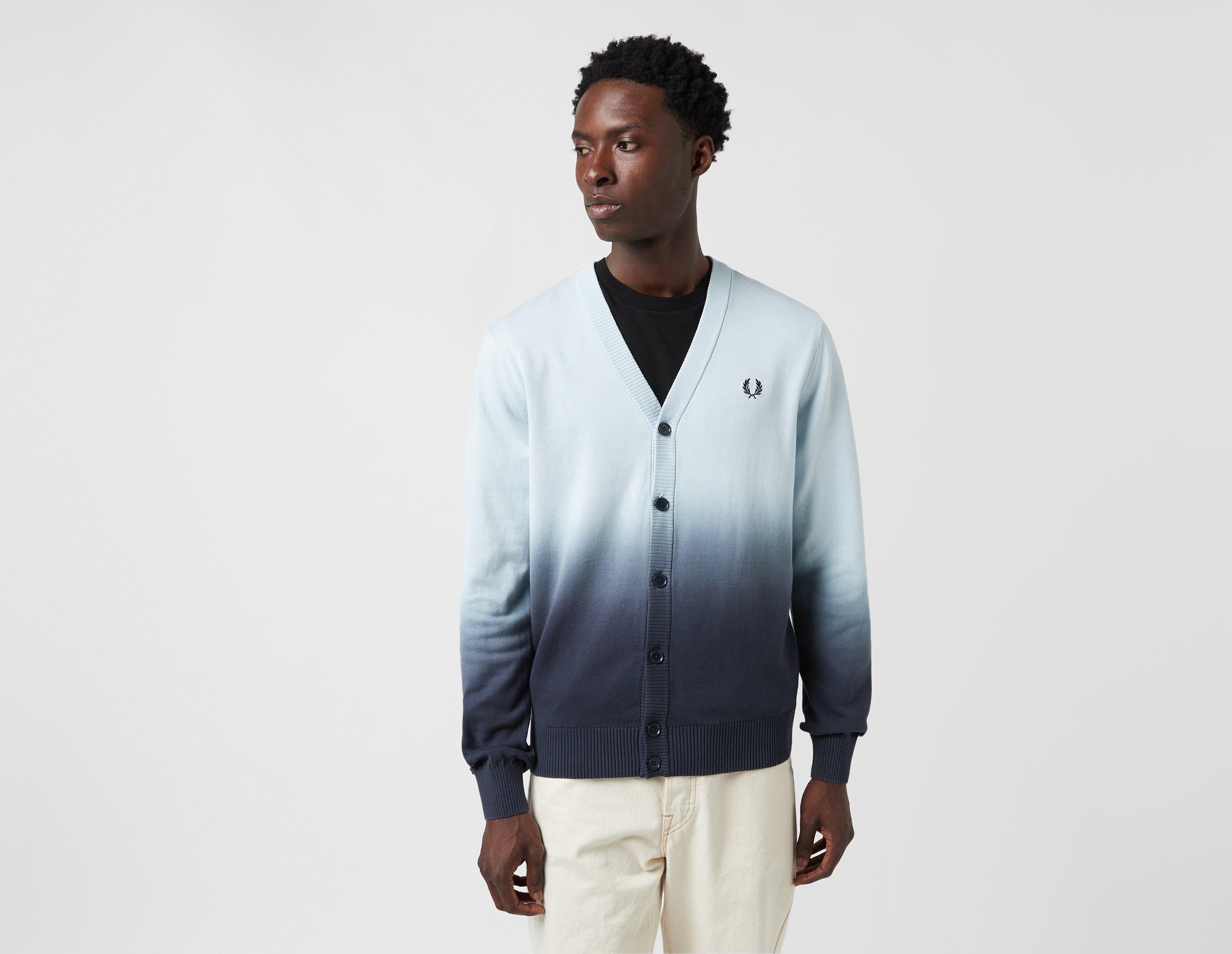 Fred Perry Ombre Cardigan in Black for Men | Lyst UK