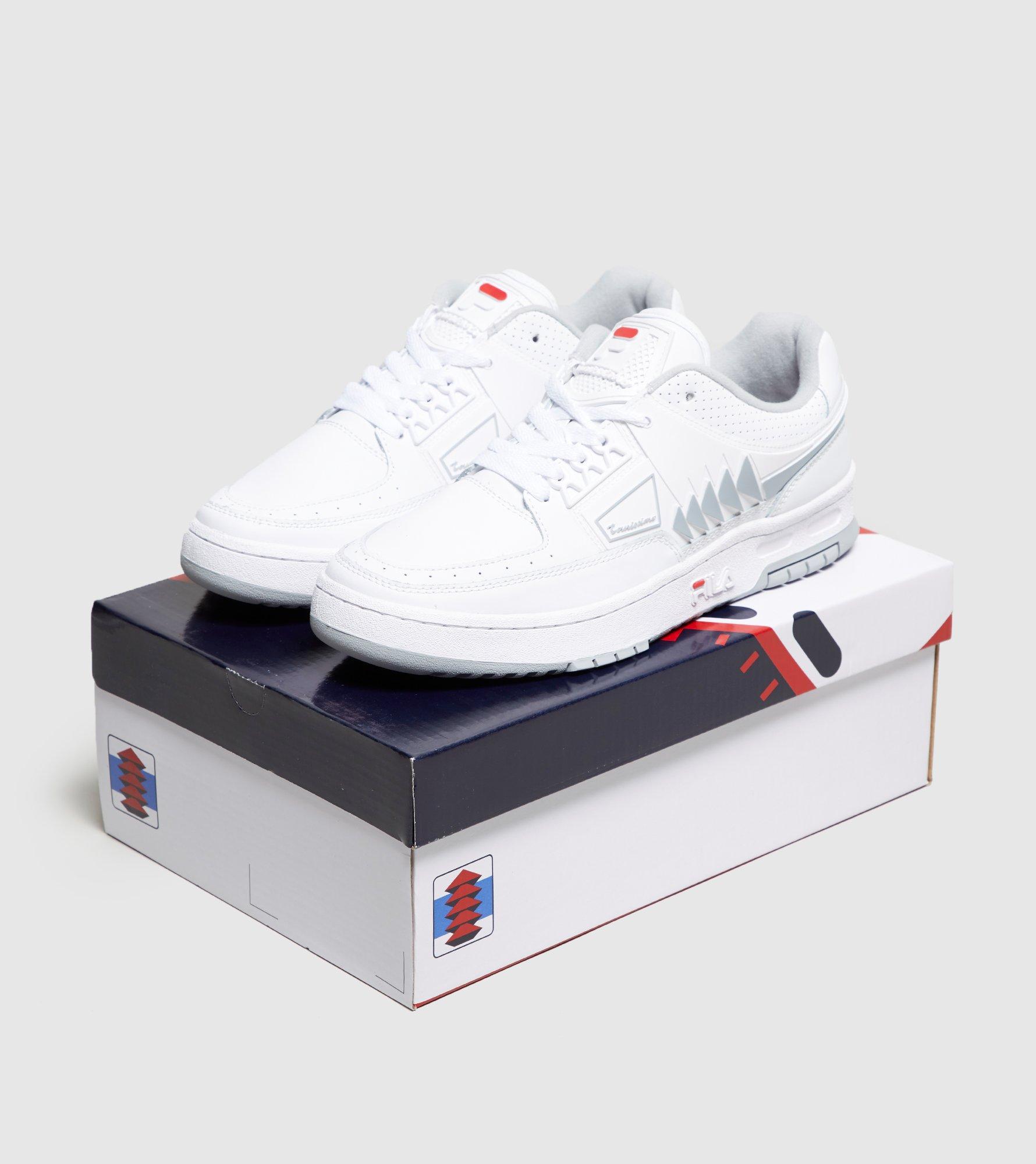 fila tourissimo low white