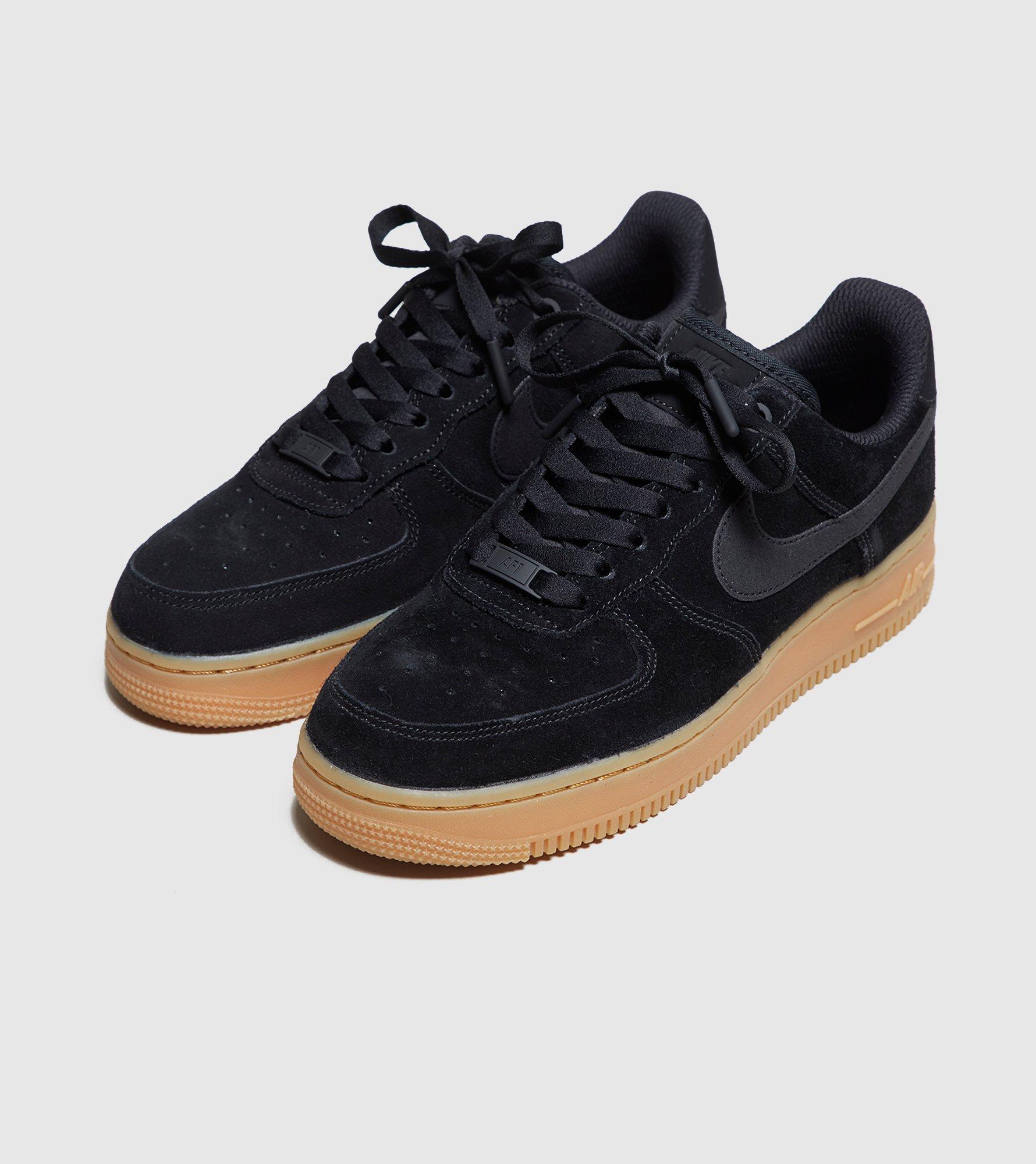 all black nike air force 1 womens