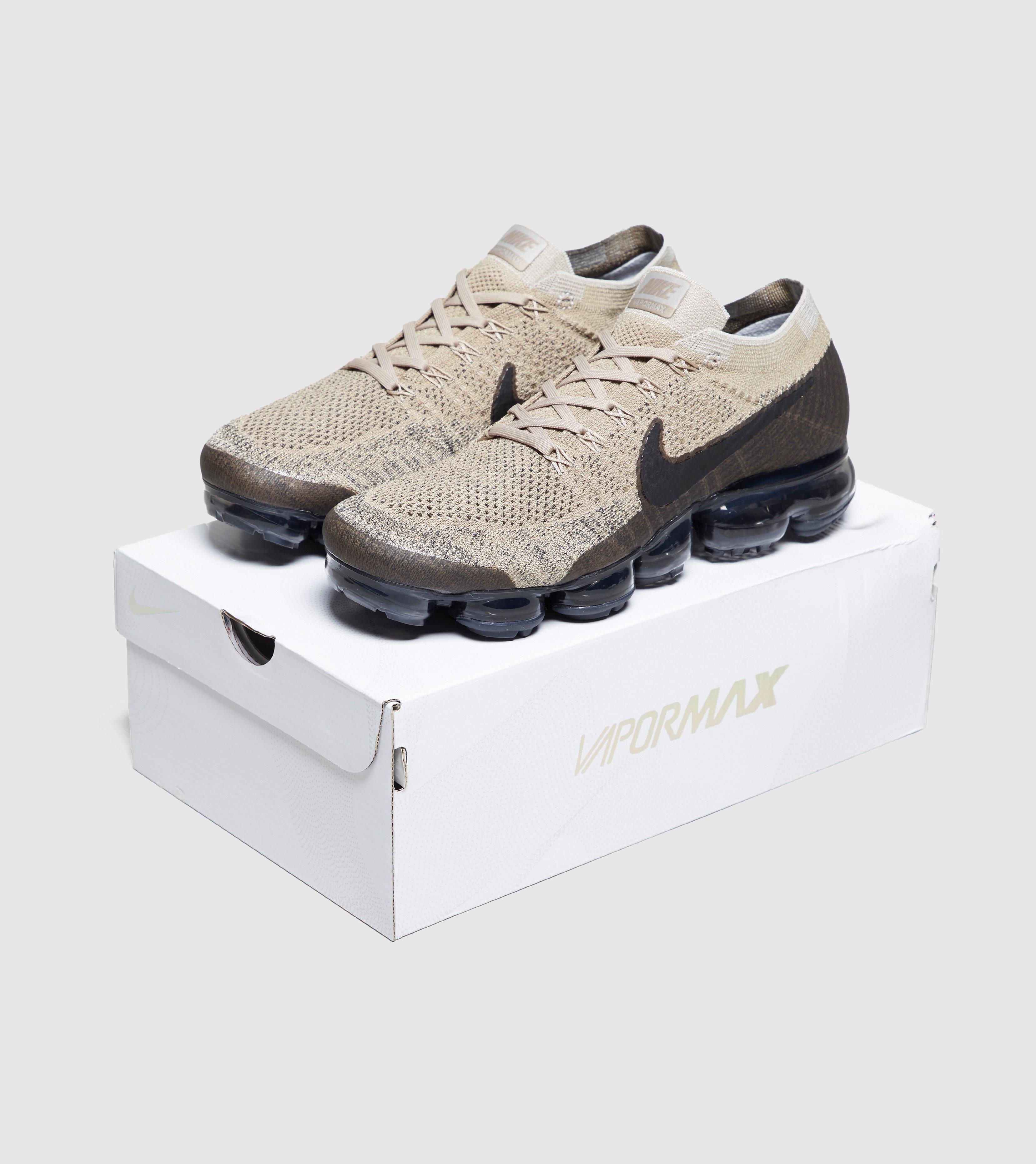 nike vapormax brown and cream