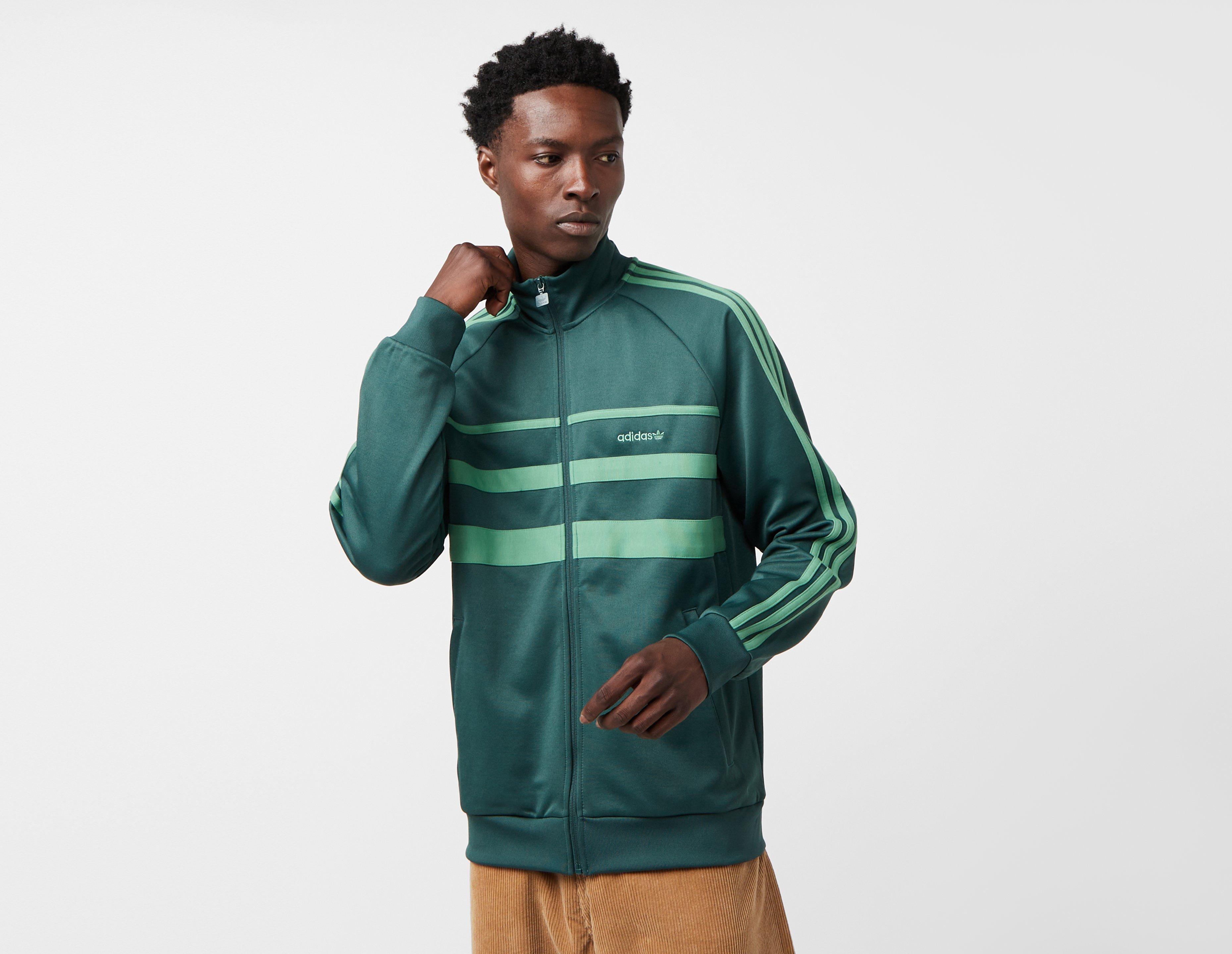 adidas Originals First Track Top in Green for Men Lyst UK