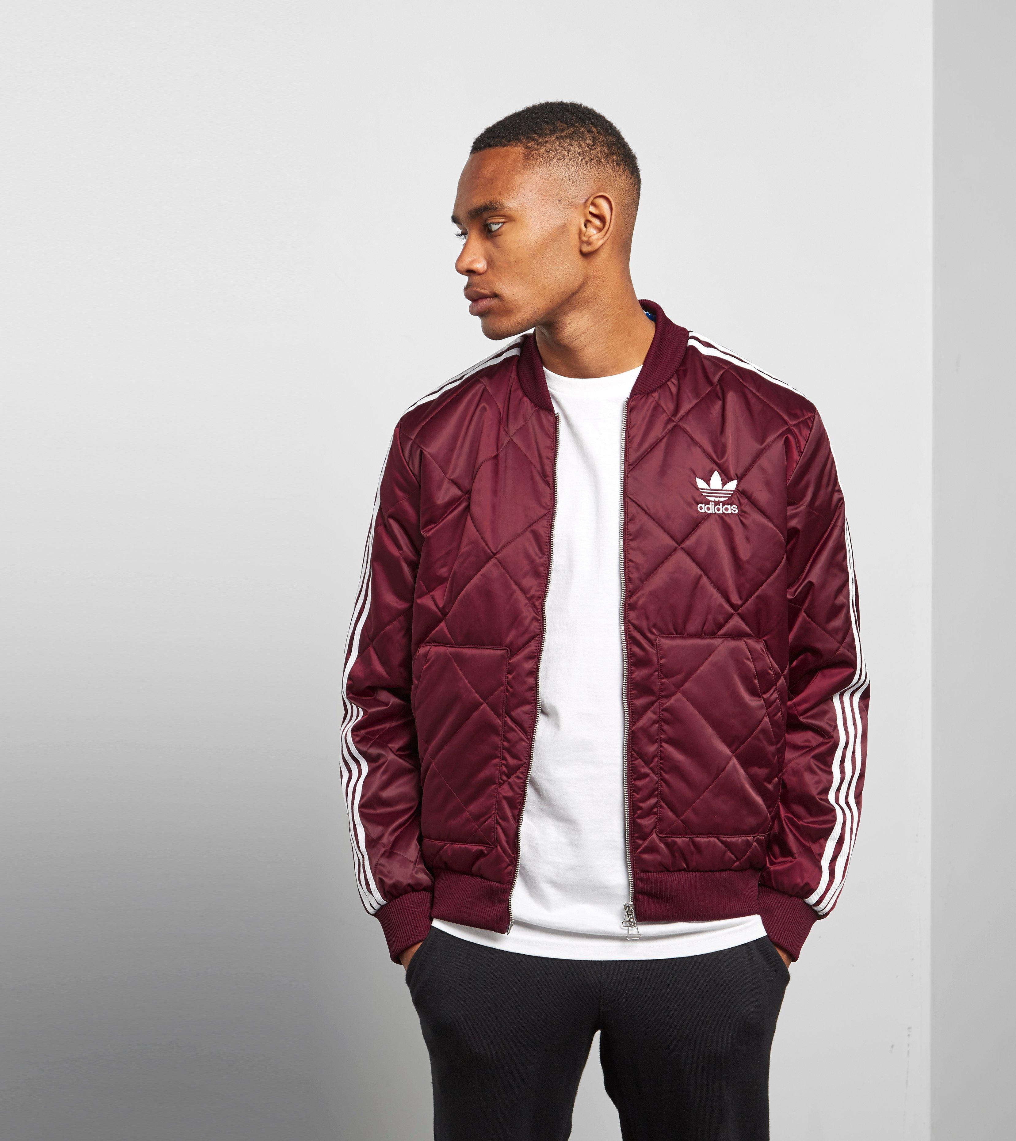 adidas sst quilted jacket red Shop 