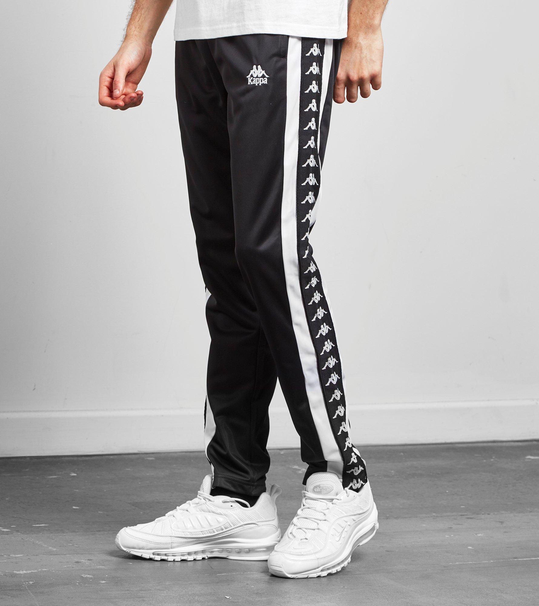 black kappa track pants