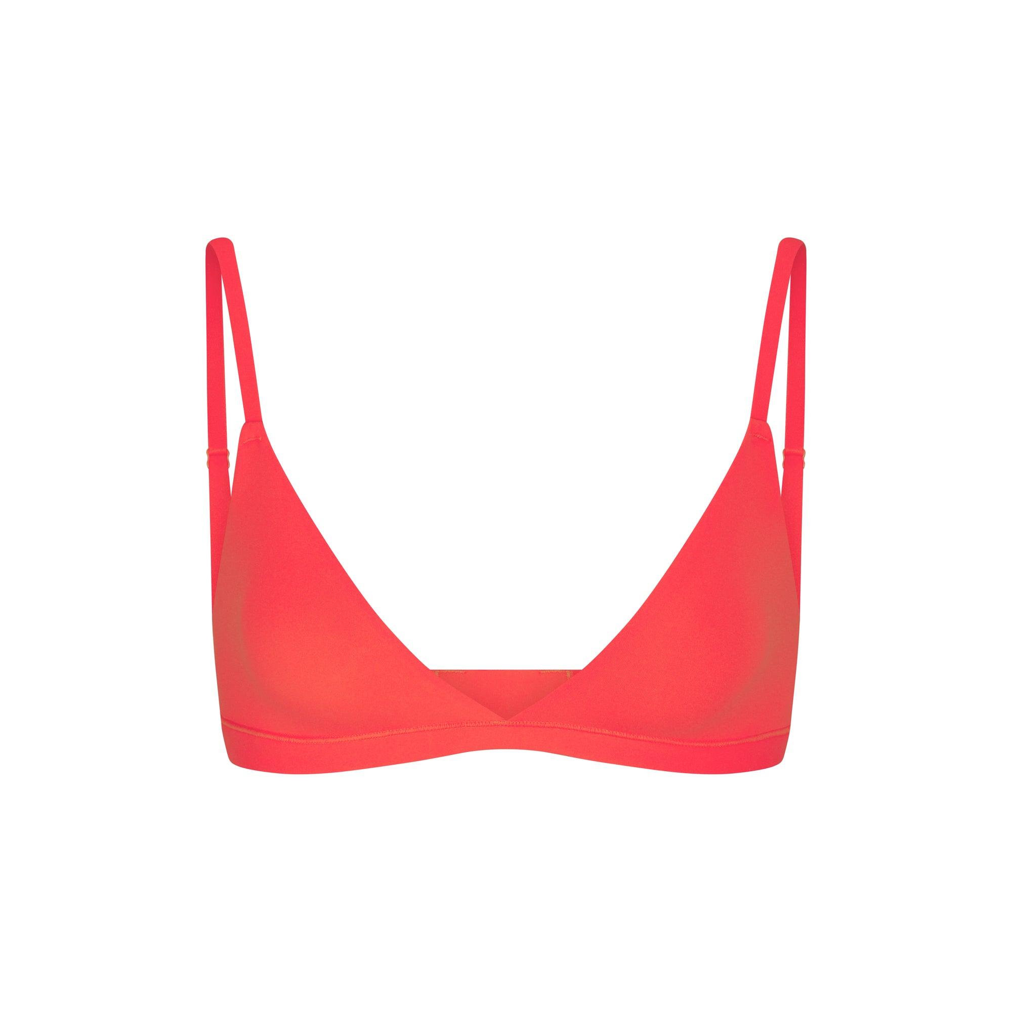 Buy SKIMS Yellow Fits Everybody Triangle Bralette for Women in UAE