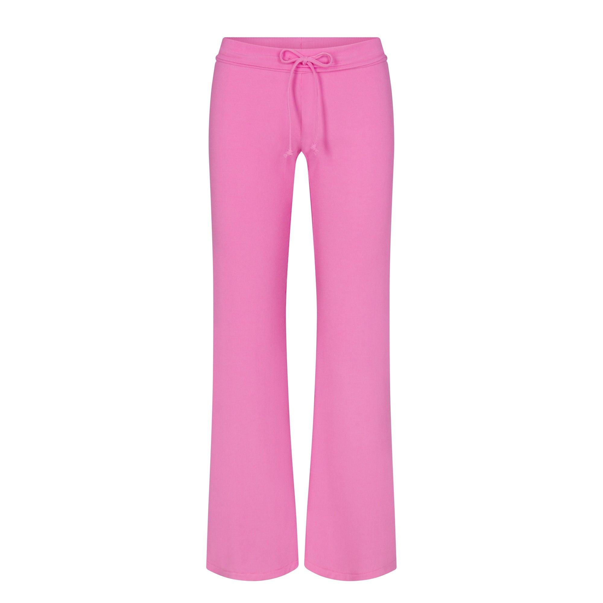 Skims Drawstring Pants in Pink