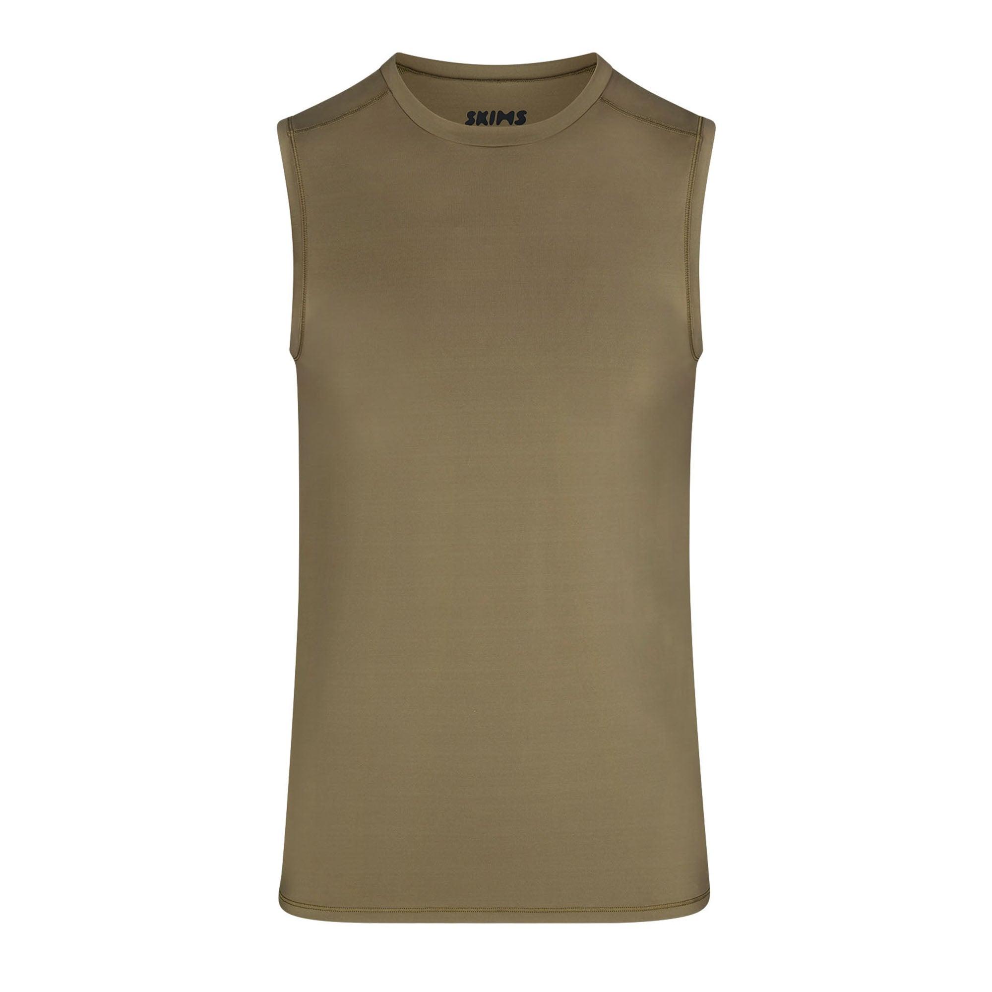 Skims Muscle Tank Top in Green for Men