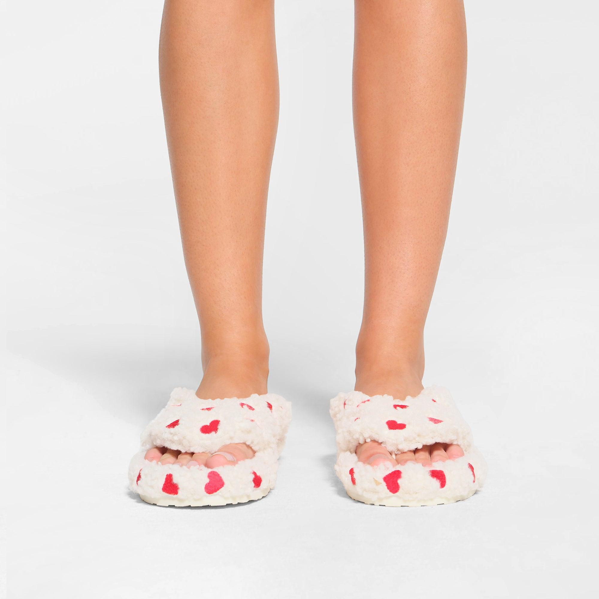 Skims Valentine'S Slipper Ruby And Marble Heart in Pink Lyst