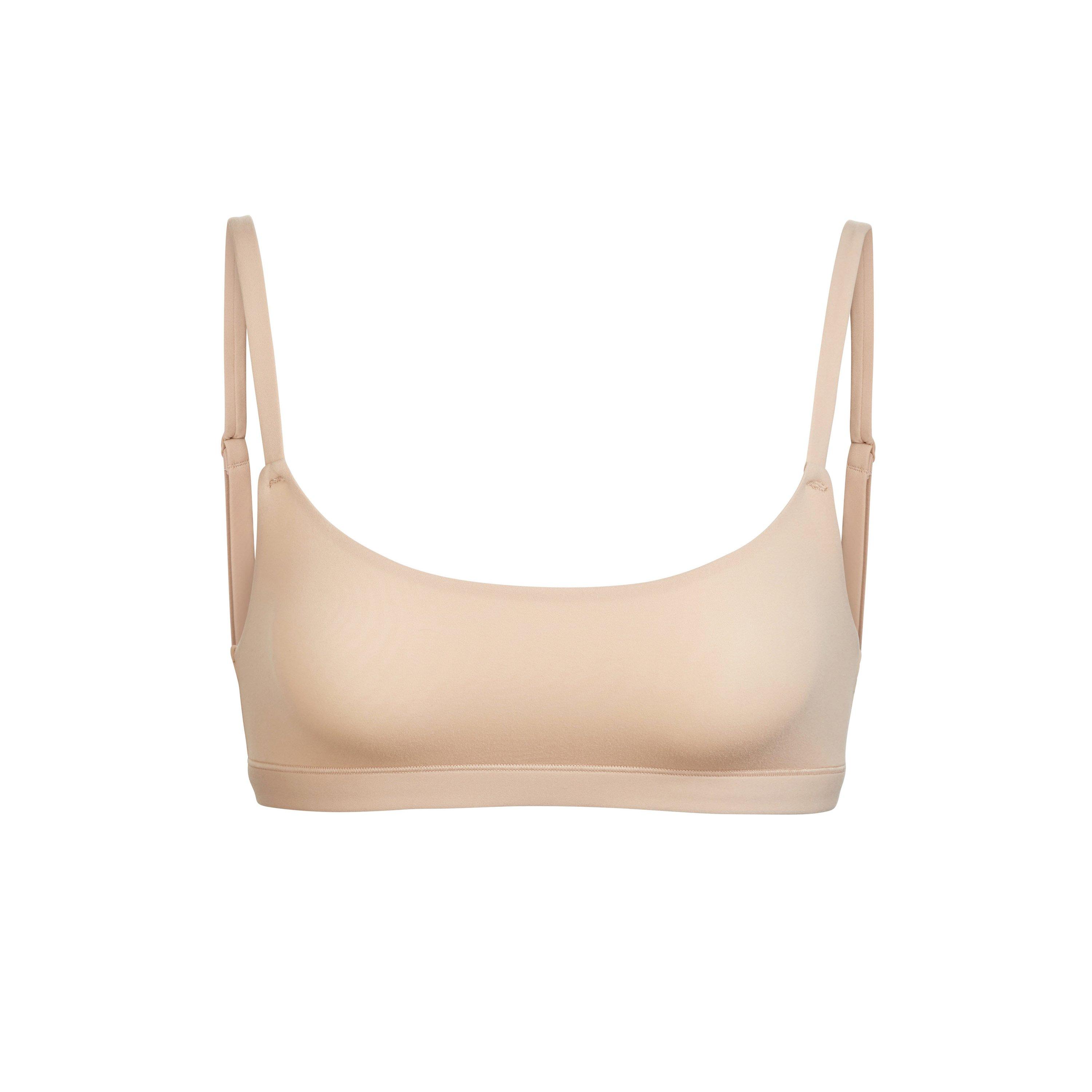 Skims Fits Everybody Scoop Neck Bra in Natural - Lyst