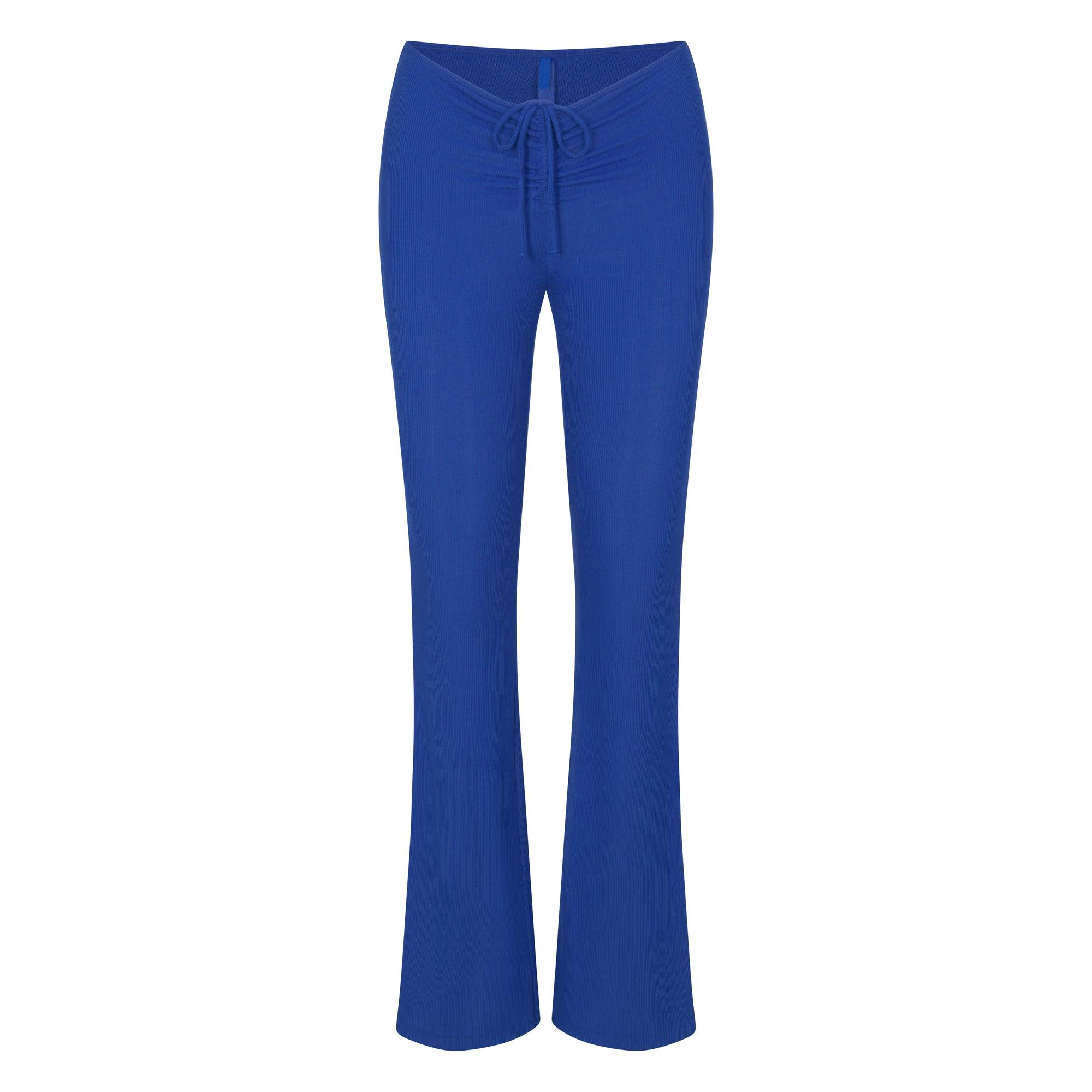 Skims Ruched Pants in Blue