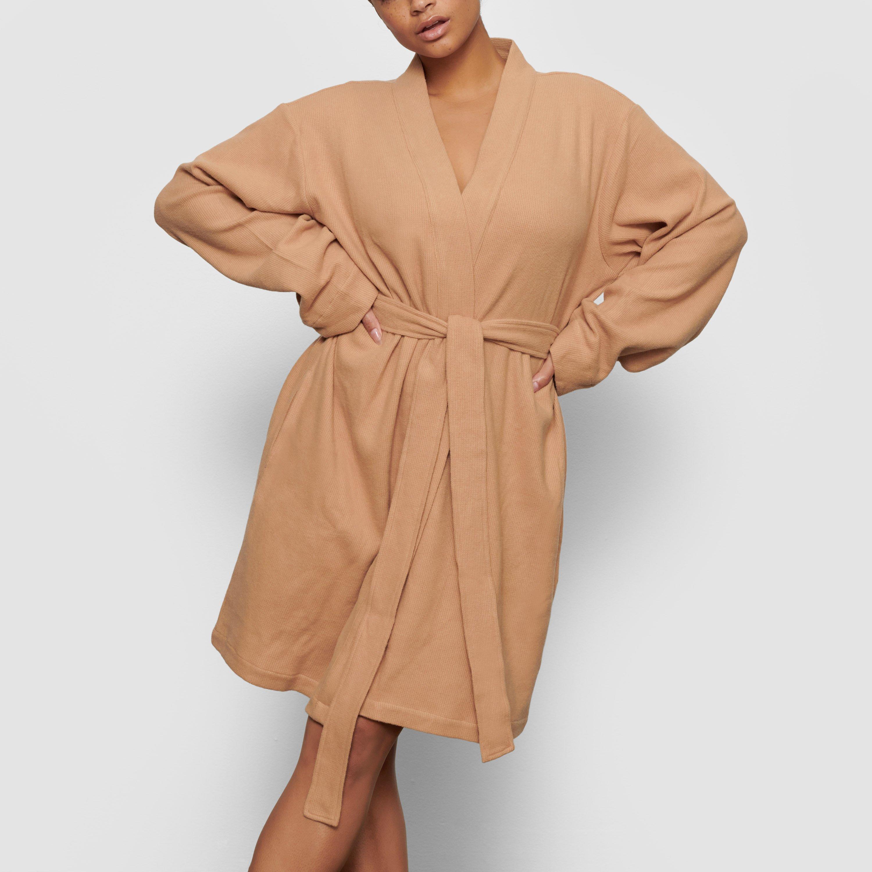 Skims Waffle Robe Lyst