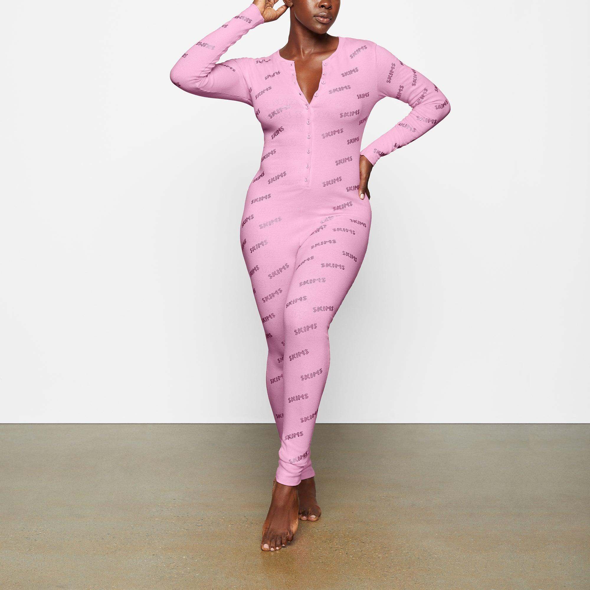 Skims Onesie (bodysuit) in Pink