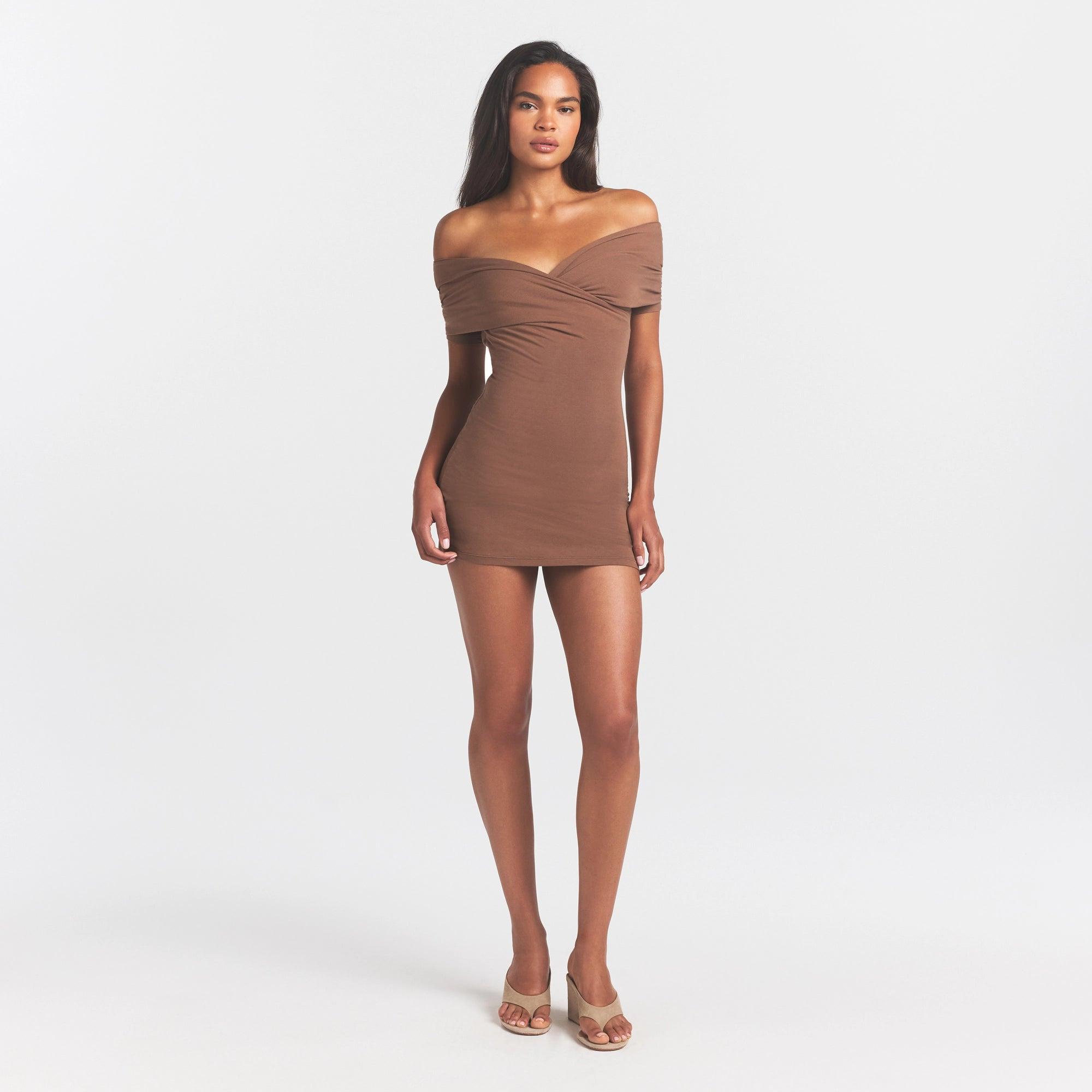 Brown Skims Dresses for Women | Lyst