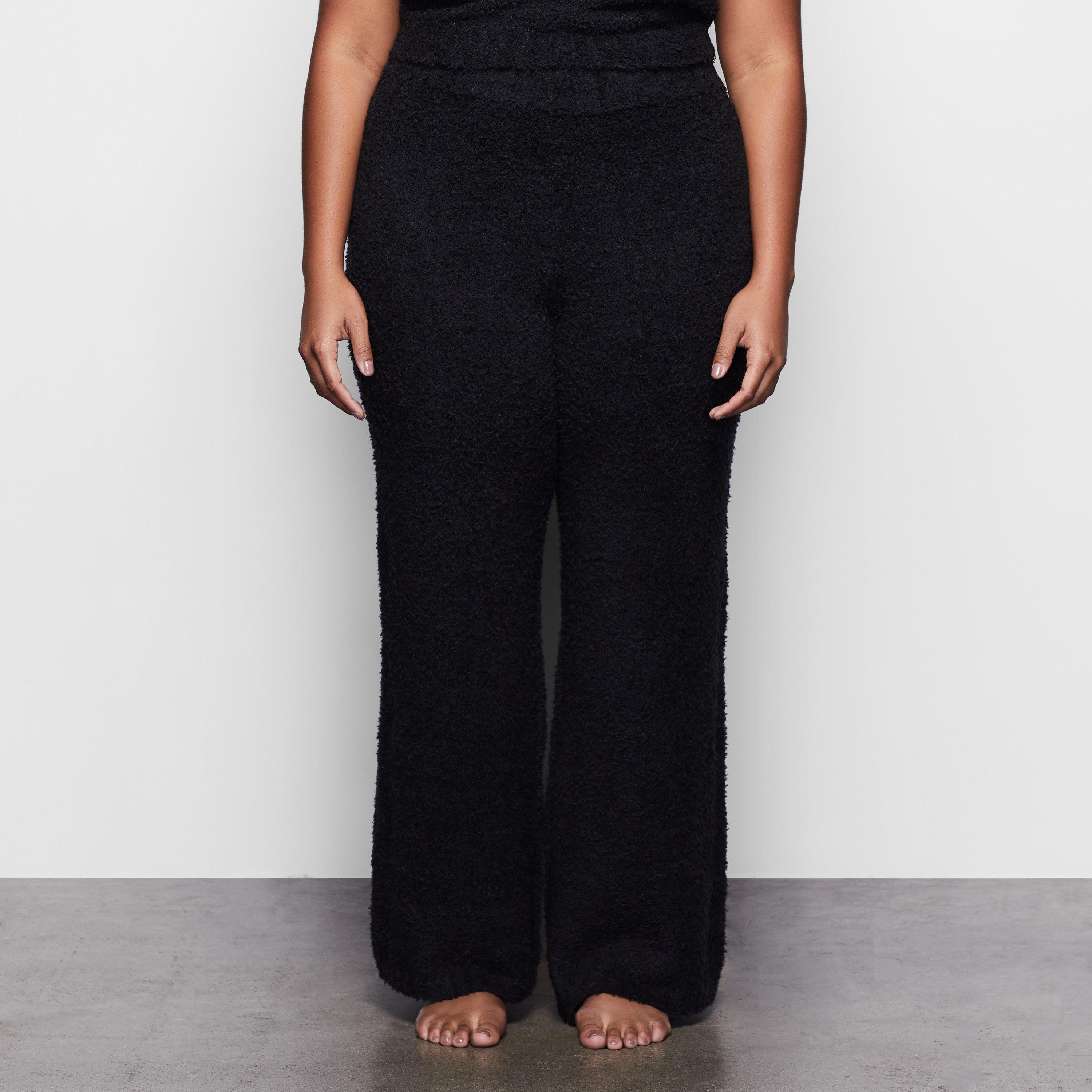 Skims Cozy Knit Pant in Onyx (Black) Lyst