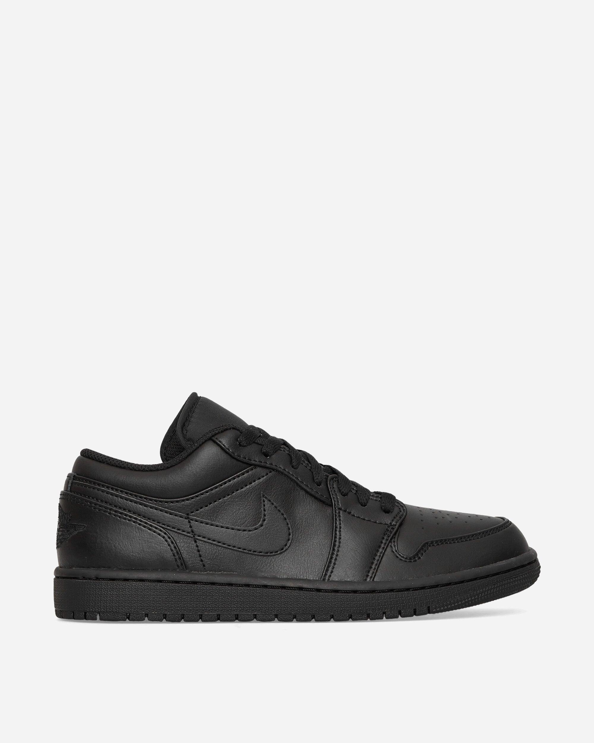 Nike Air Jordan 1 Low Sneakers Triple Black for Men | Lyst UK