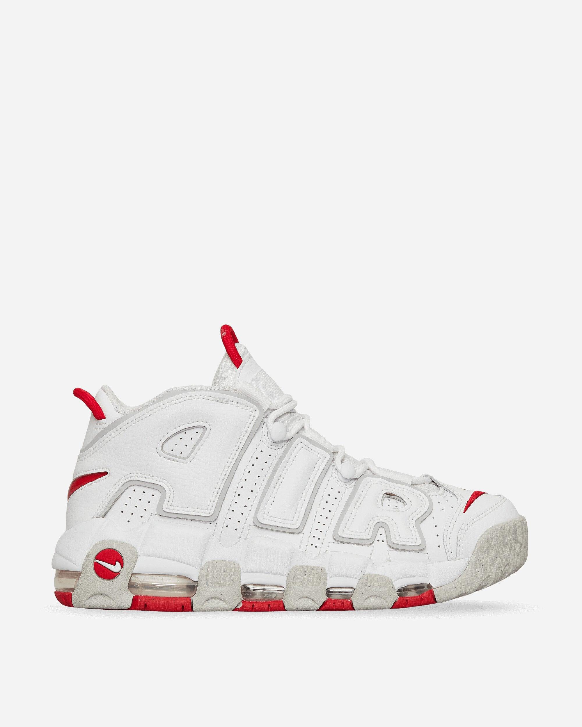 Nike Air More Uptempo 96 Sneakers White / University Red for Men | Lyst
