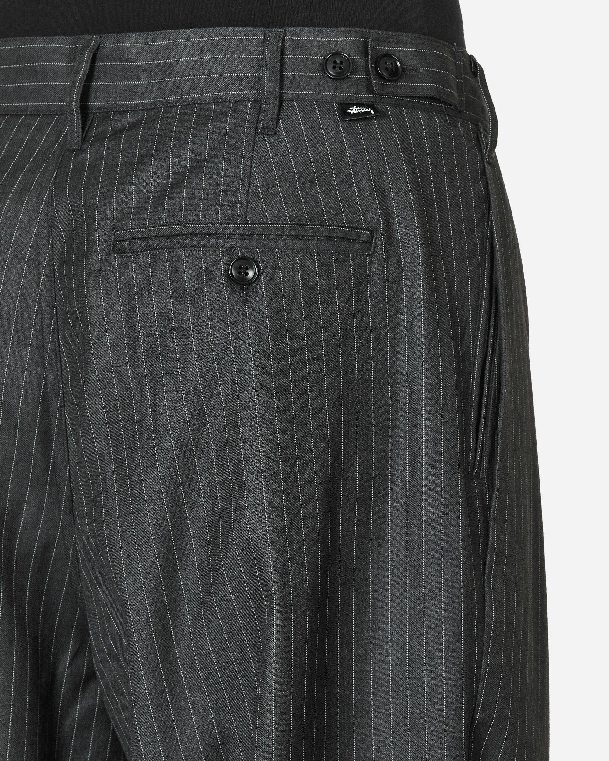 Stussy Stripe Volume Pleated Trousers in Black for Men | Lyst UK Stussy Stripe Volume Pleated Trousers in Black for Men | Lyst UK