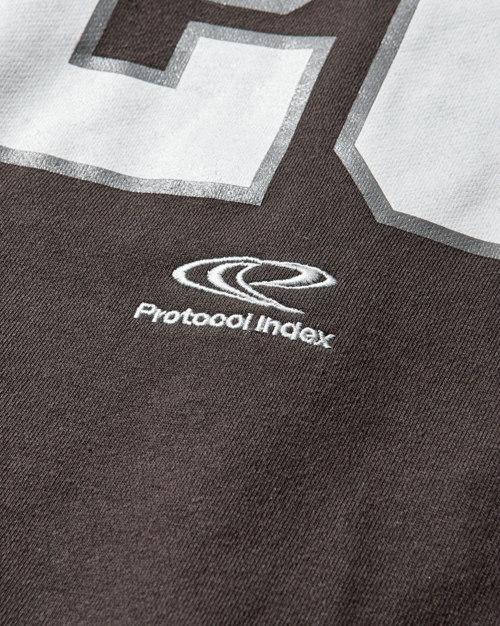 Protocol Index Men S Football Jersey Track Jacket Washed in Black