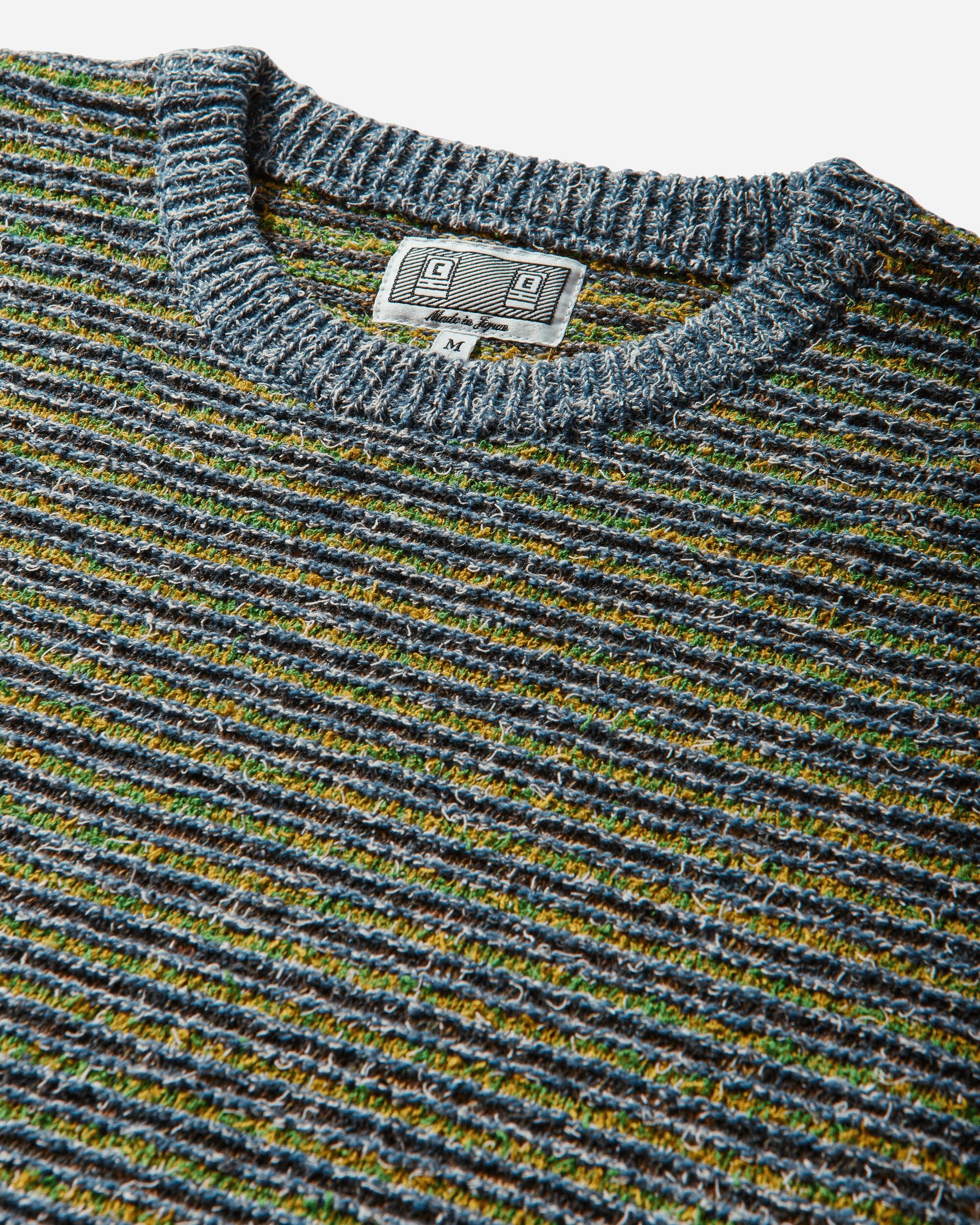 Cav Empt S Mix Colours Border Knit Sweater in Green for Men | Lyst