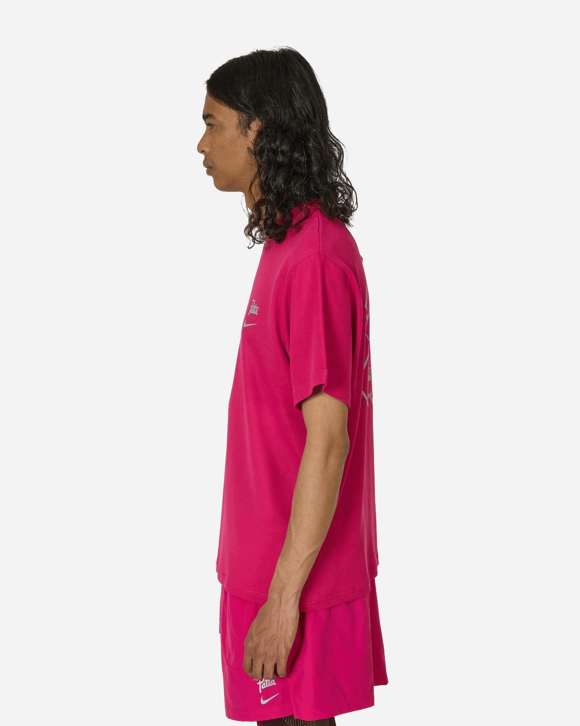 Nike Patta Running Team T-Shirt Fireberry in Pink for Men Lyst