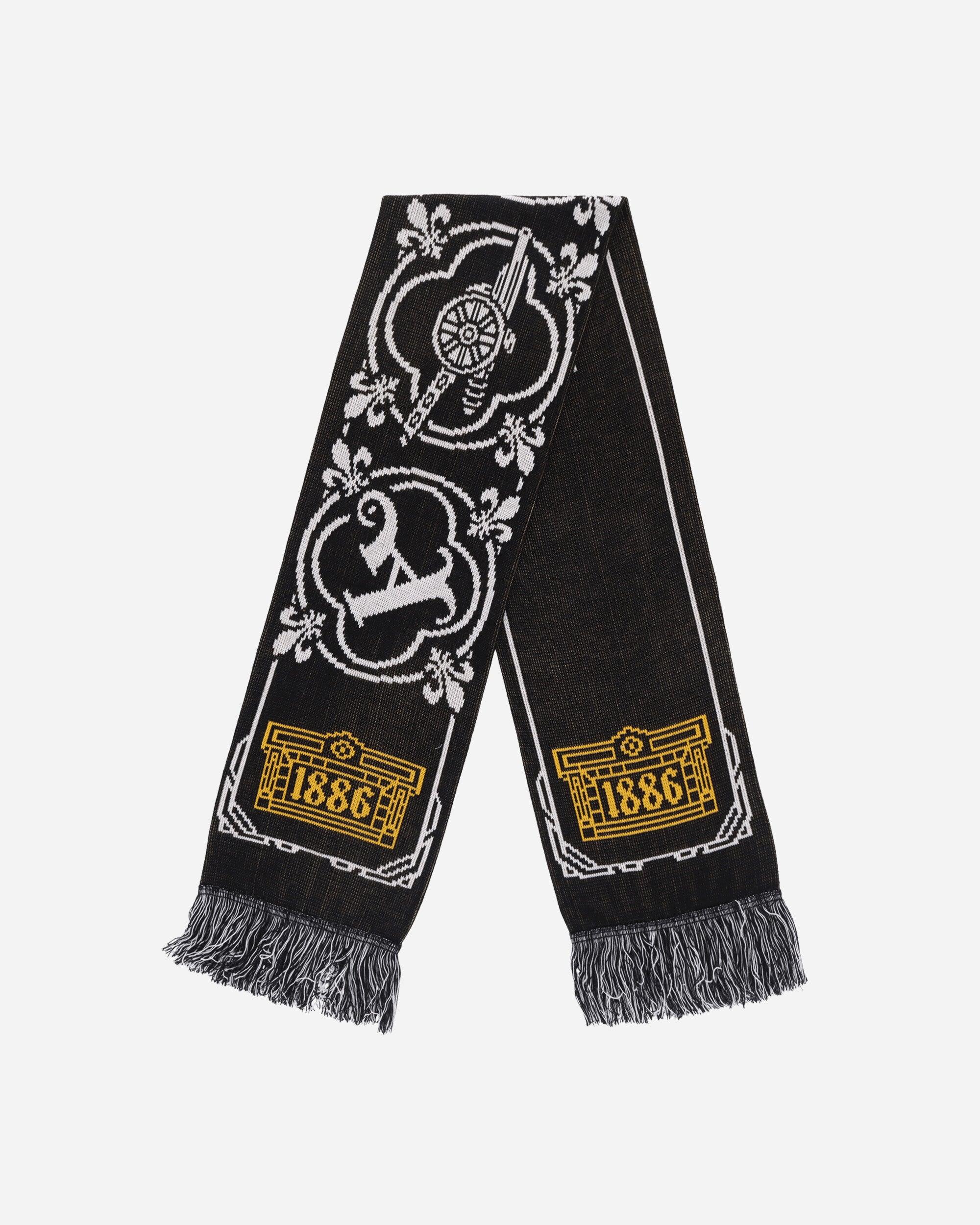 Aries Arsenal Bust Logo Scarf in White for Men | Lyst Aries Arsenal Bust Logo Scarf in White for Men | Lyst