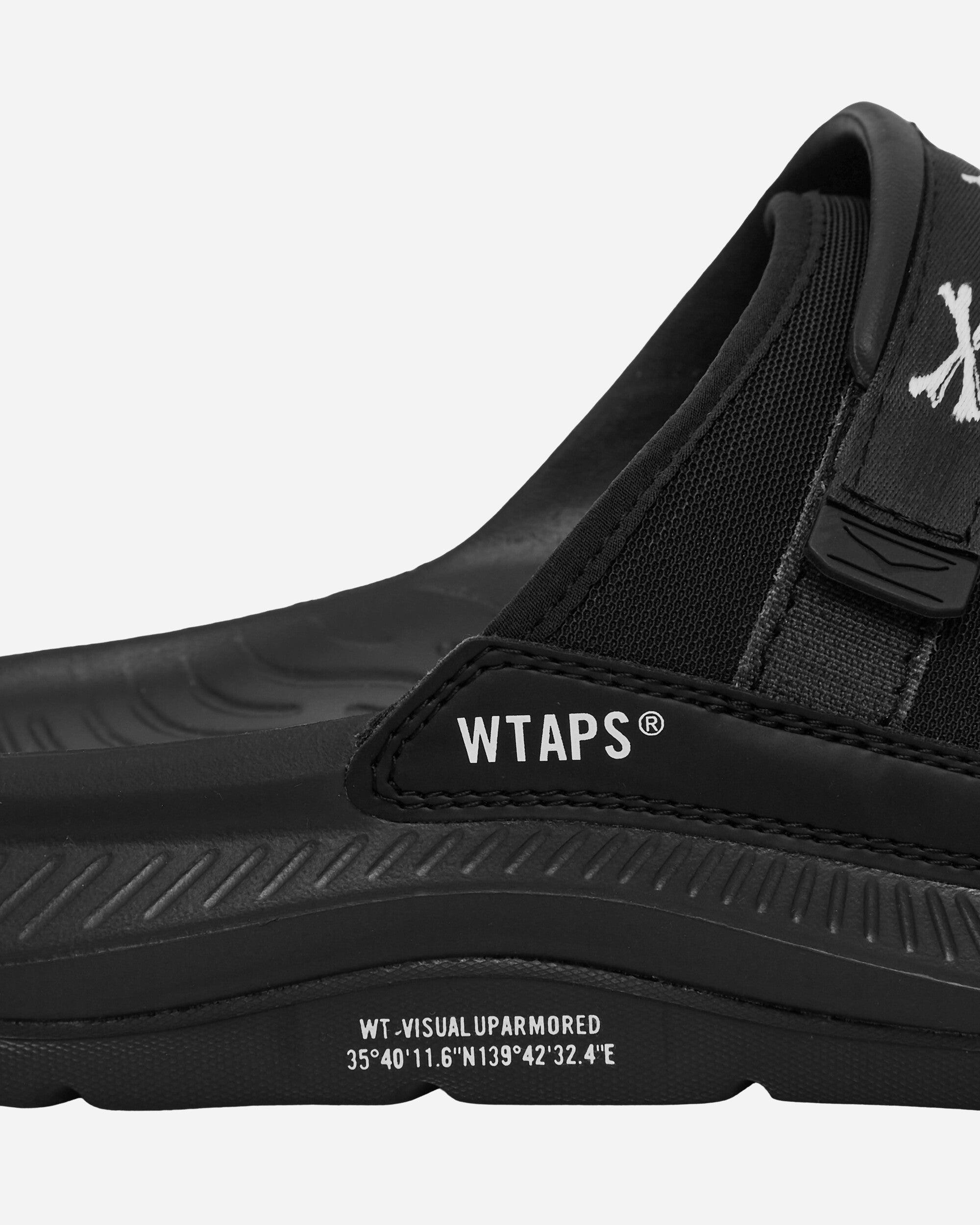 Hoka One One Wtaps Ora Luxe Slides Jet in Black for Men | Lyst Hoka One One Wtaps Ora Luxe Slides Jet in Black for Men | Lyst