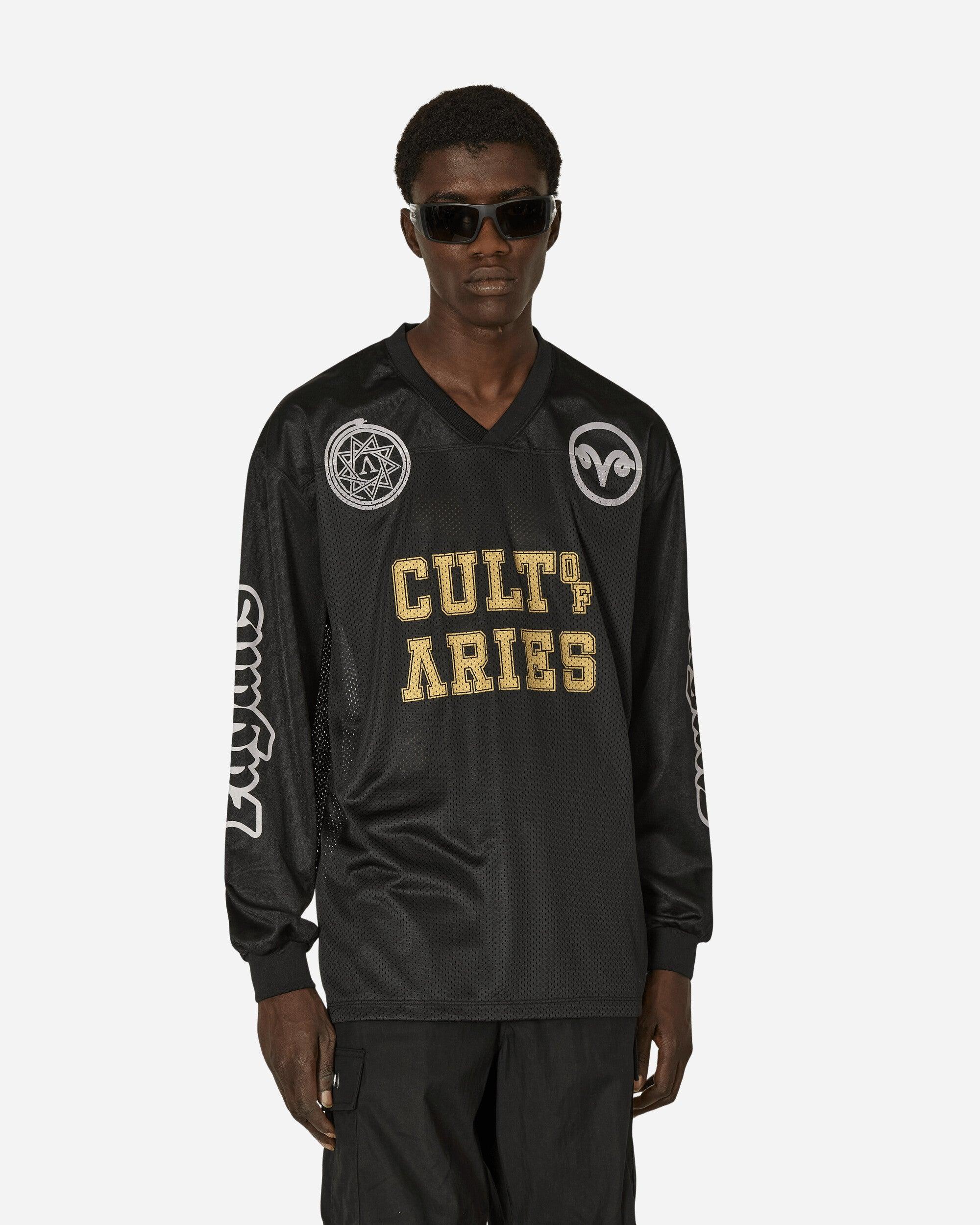 【ARIES】Cult Leader Airtex LS Tee [Black] Aries Cult Leader Airtex Long Sleeve T-Shirt W - Black