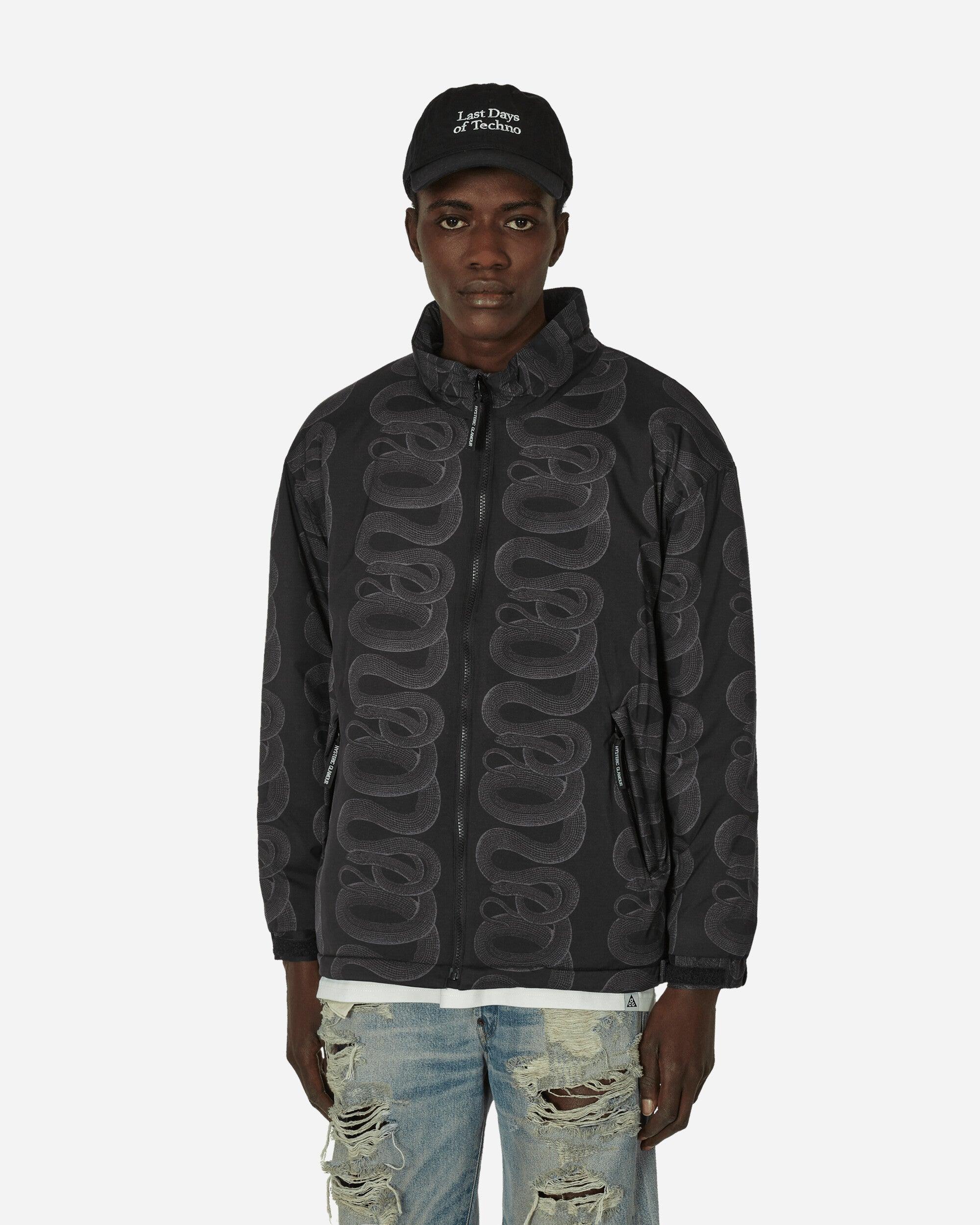Hysteric Glamour Snake Loop Stand Collar Jacket in Black for Hysteric Glamour Snake Loop Stand Collar Jacket in Black for
