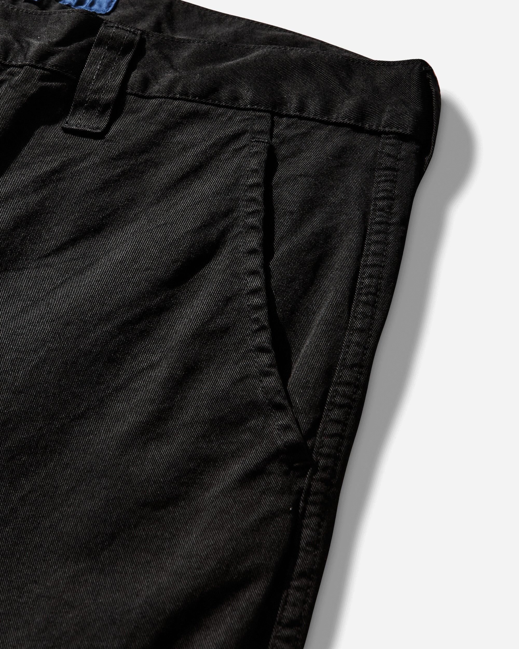 Junya Watanabe Men S Garment Dyed Nylon Pants Black for Men | Lyst