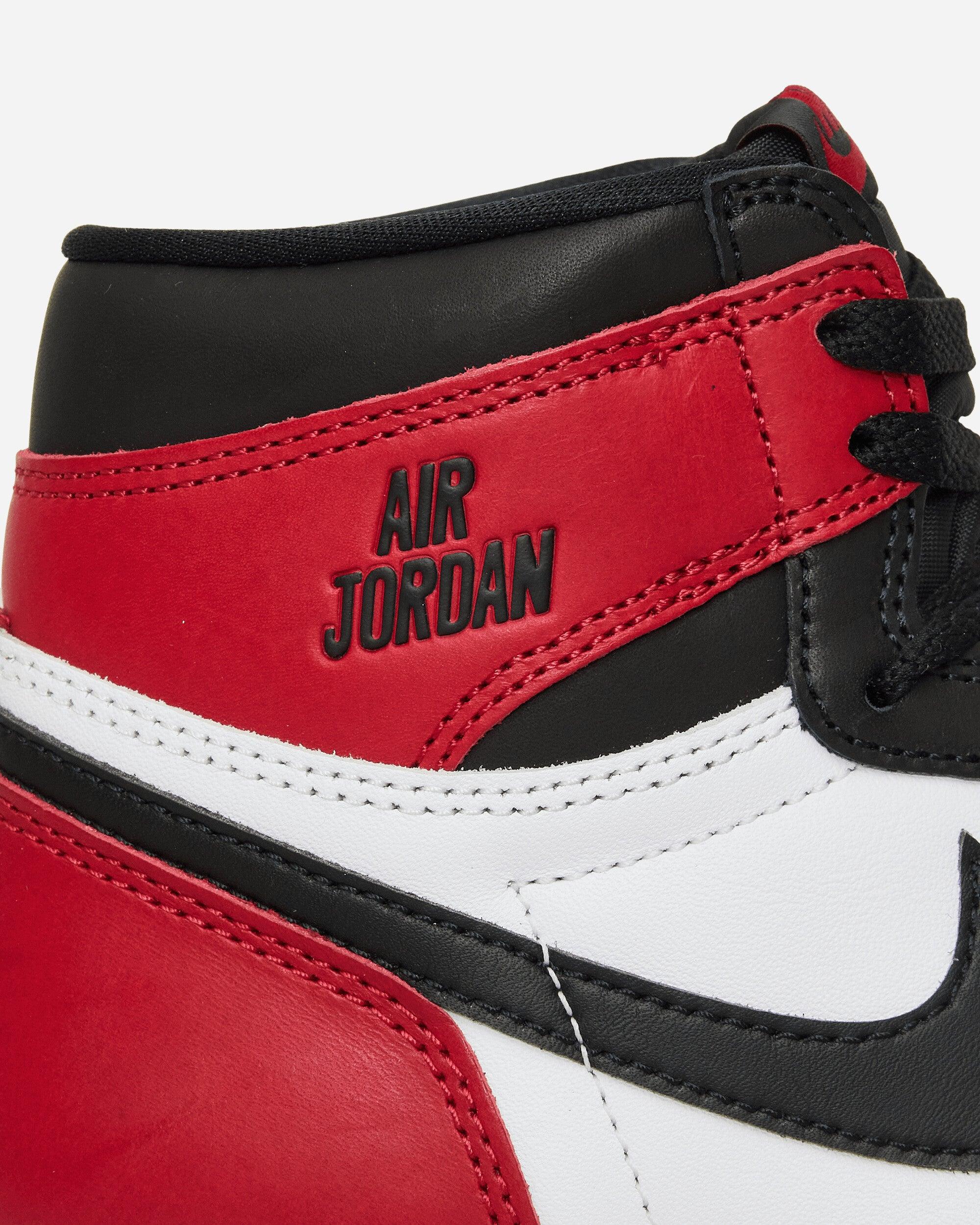 Nike Air Jordan 1 High Og Sneakers Black Toe in Red for Men