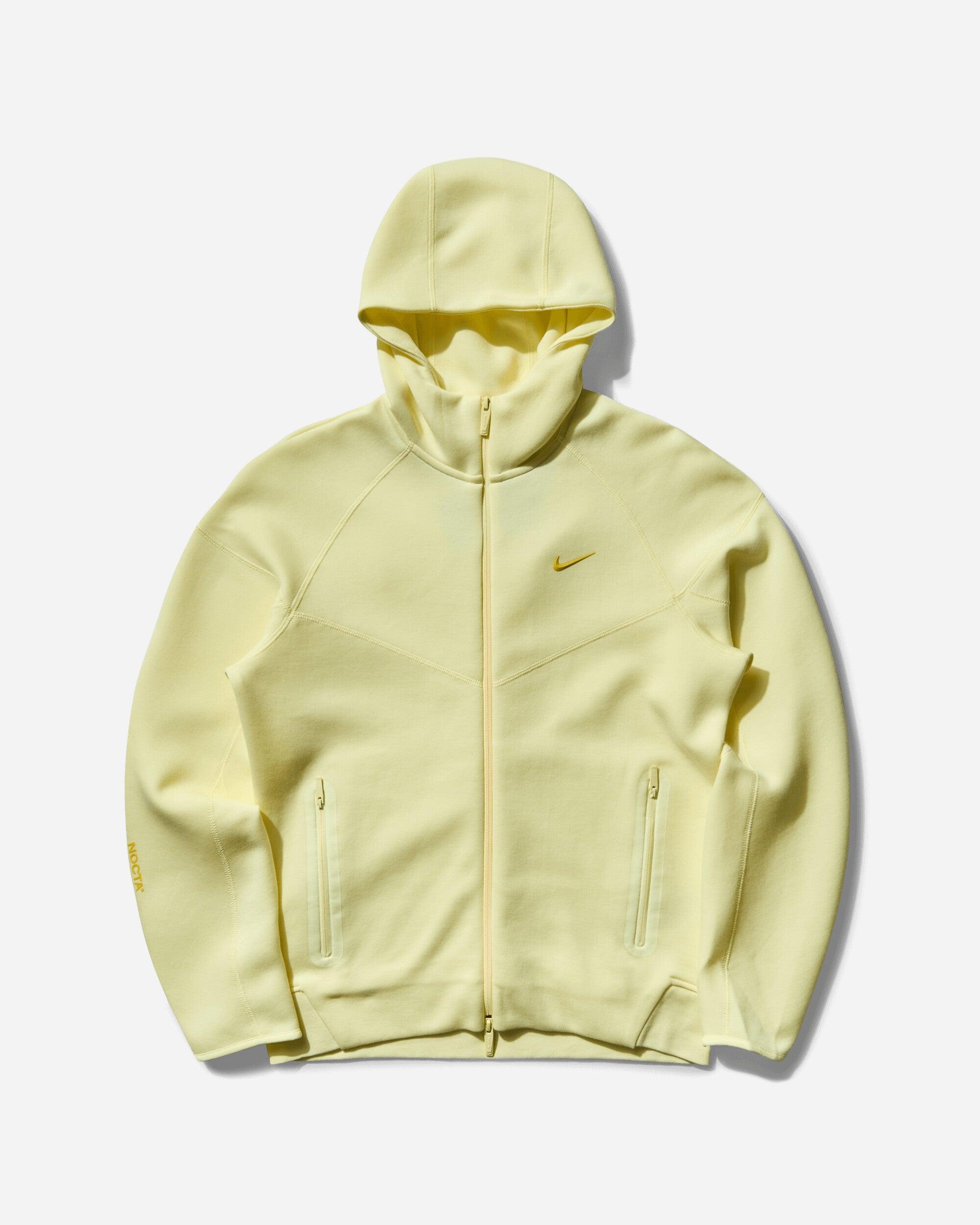 yellow nike tech hoodie