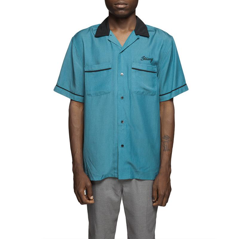 stussy button ups
