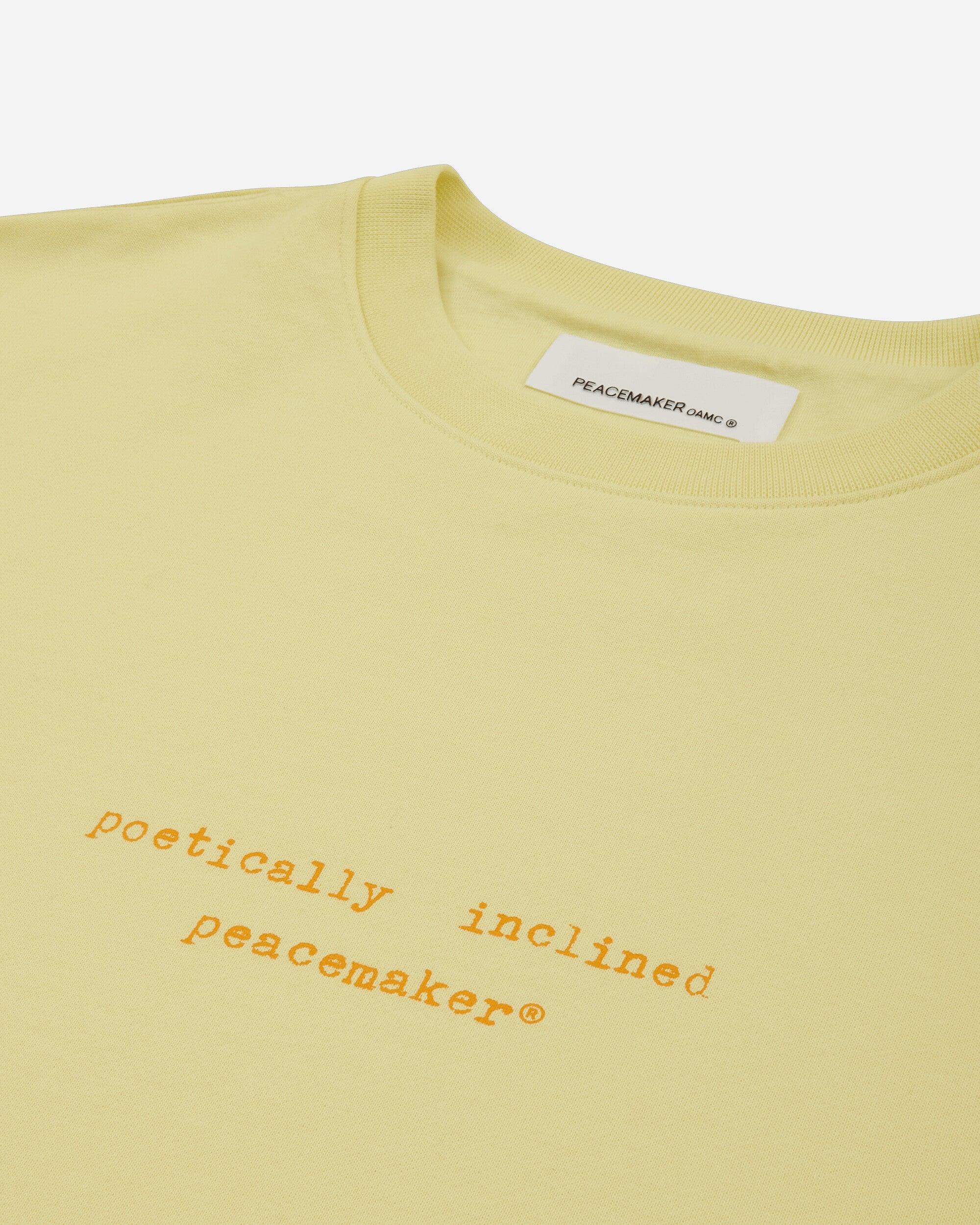 Oamc Peacemaker Men S Landart 02 Print Loose Fit Crewneck 