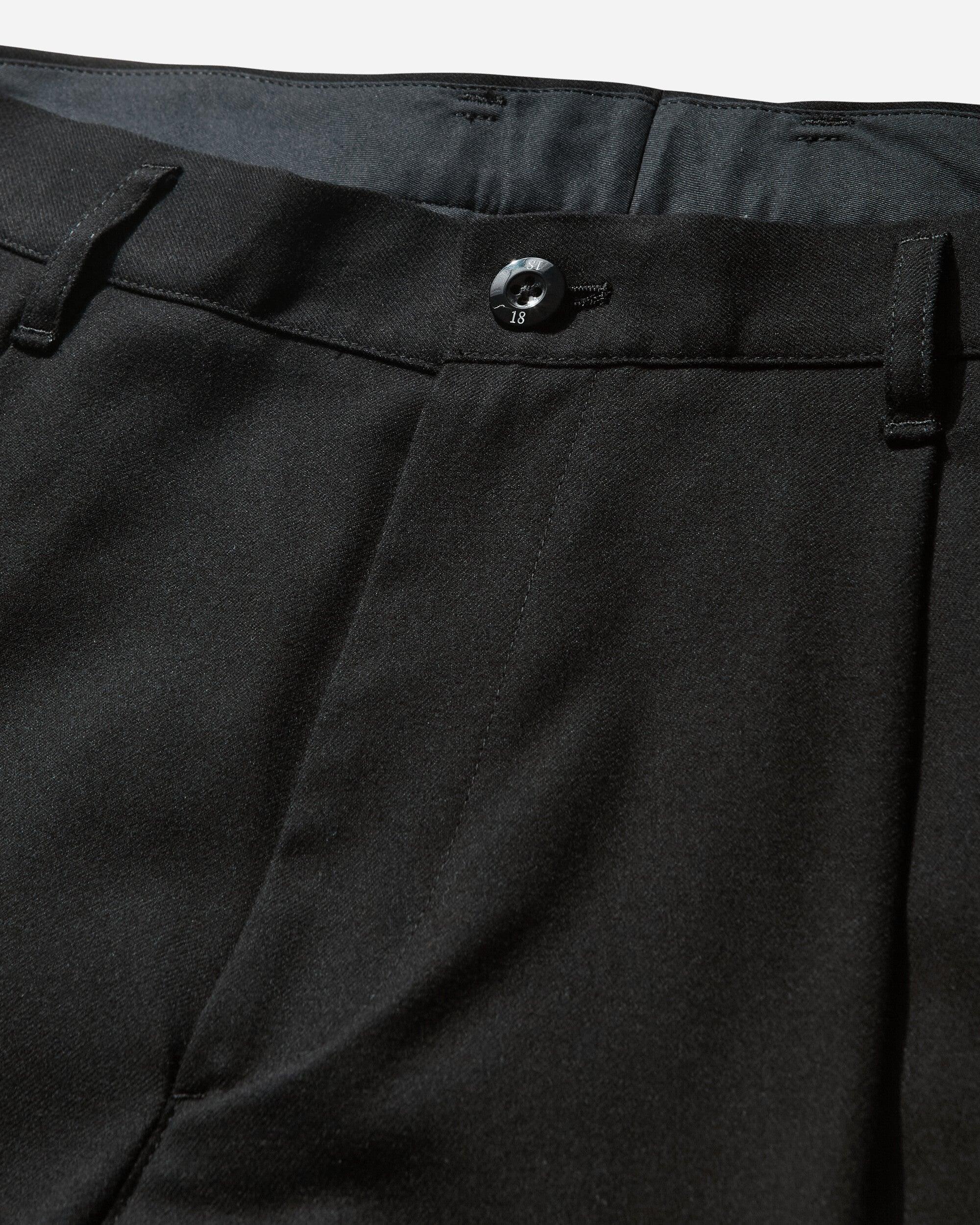 【PORTERNA】Land B Two-Tuck Trousers 241SPNH-PTM06-BK_sivasdescalzo