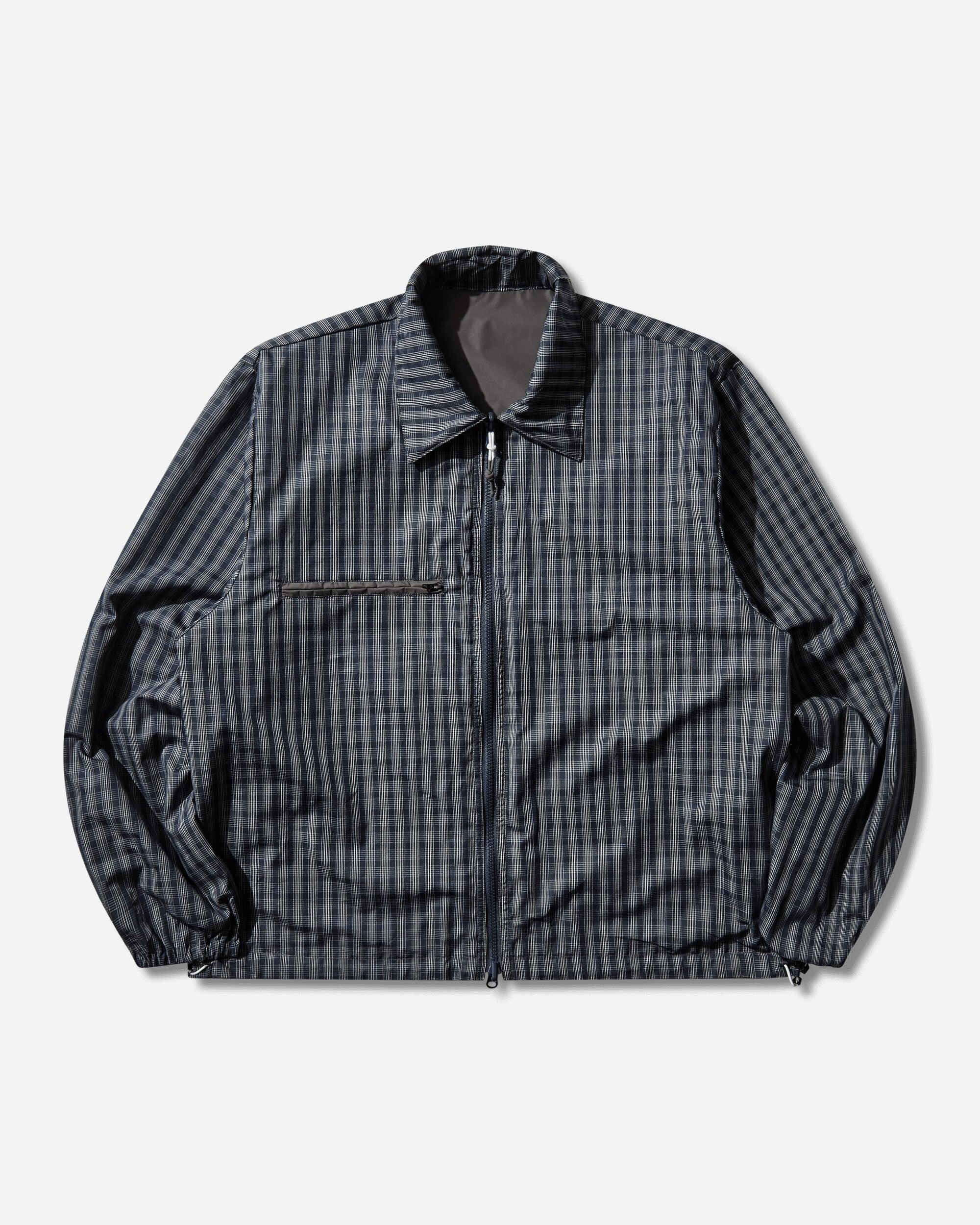 GR10K Men S Tecno App Reversible Jacket Asphalt Grey in Black for
