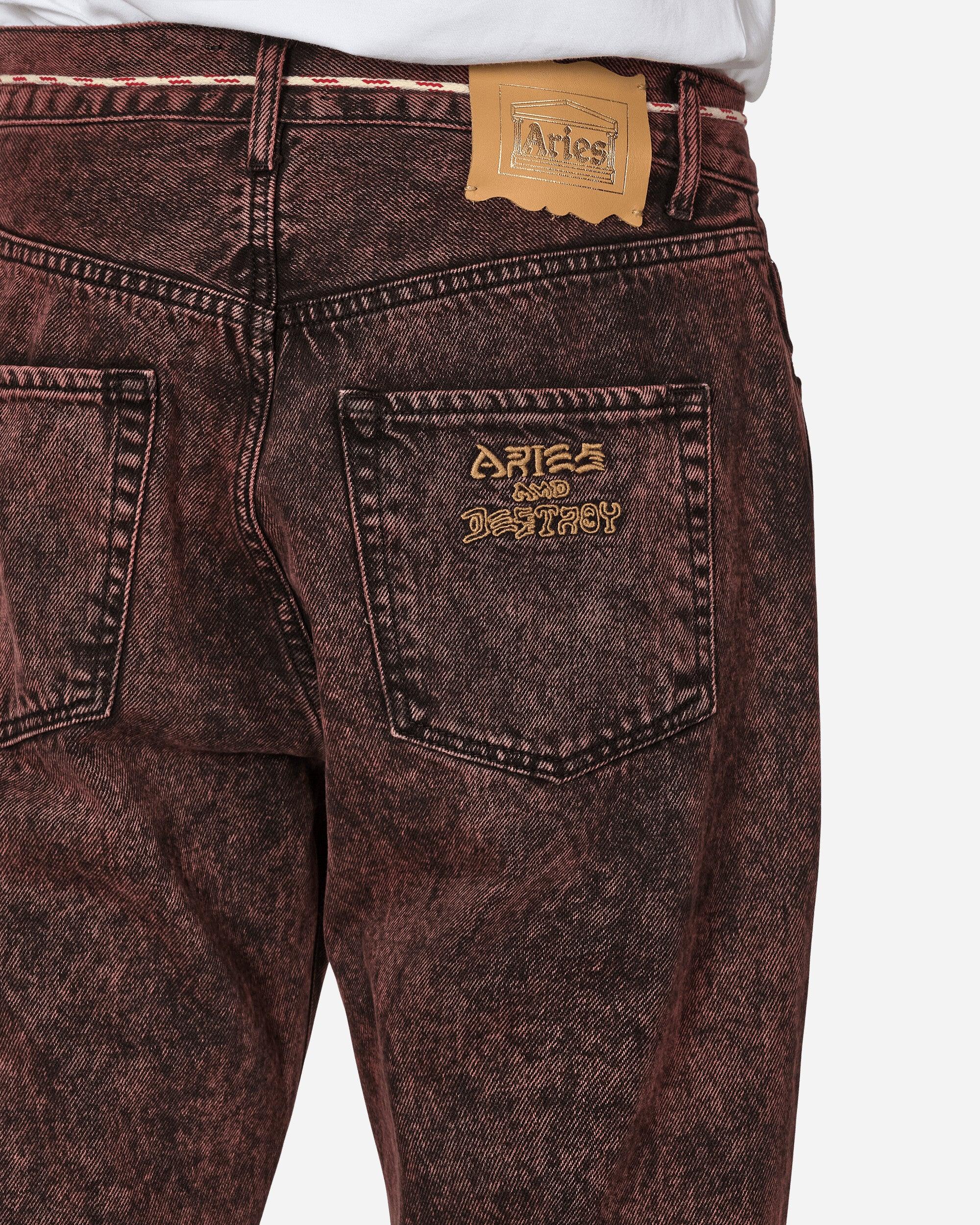Aries Acid Wash Lily Jeans in Brown for Men | Lyst