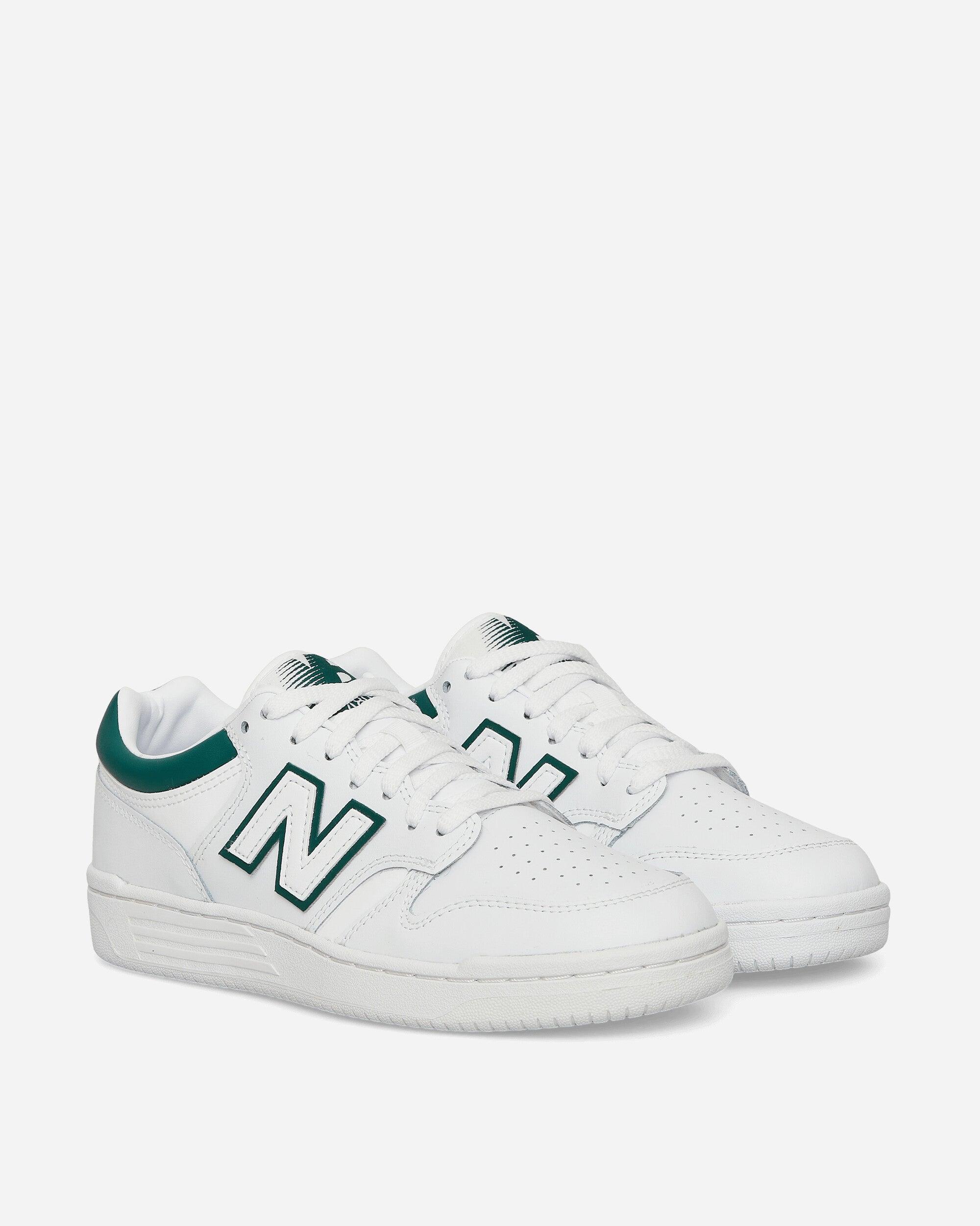 New Balance 480 Sneakers / Green in White for Men | Lyst