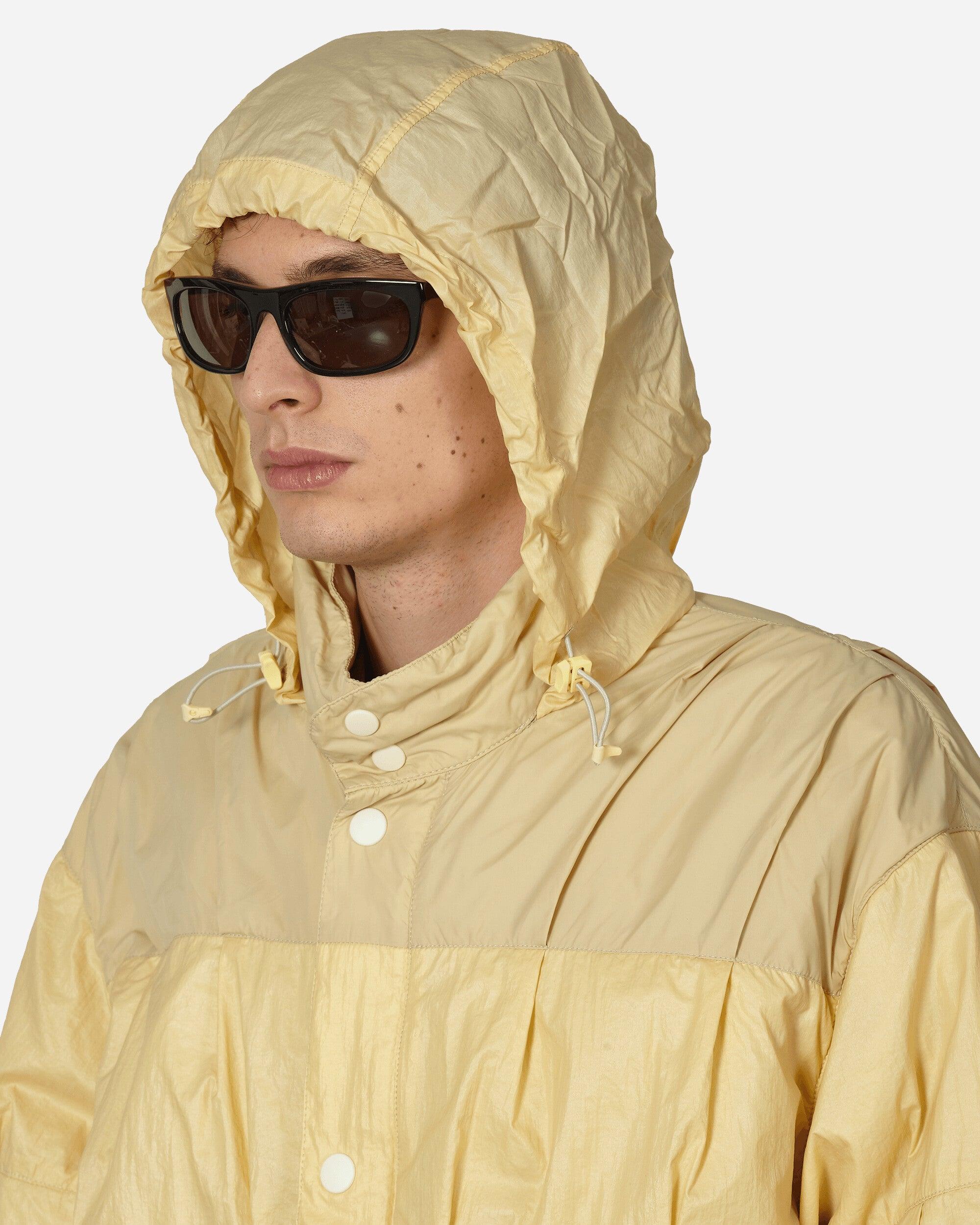 Our Legacy Rubberized Nylon Exhaust Puffa Jacket Cream in Natural